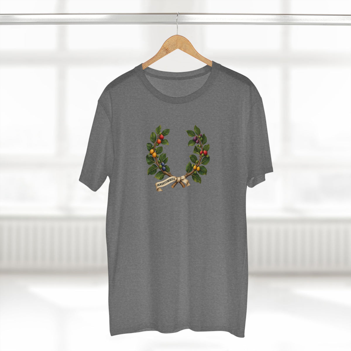 Ugandan Mutuba Fig Pride T-Shirt | Luganda Laurel Wreath Tee