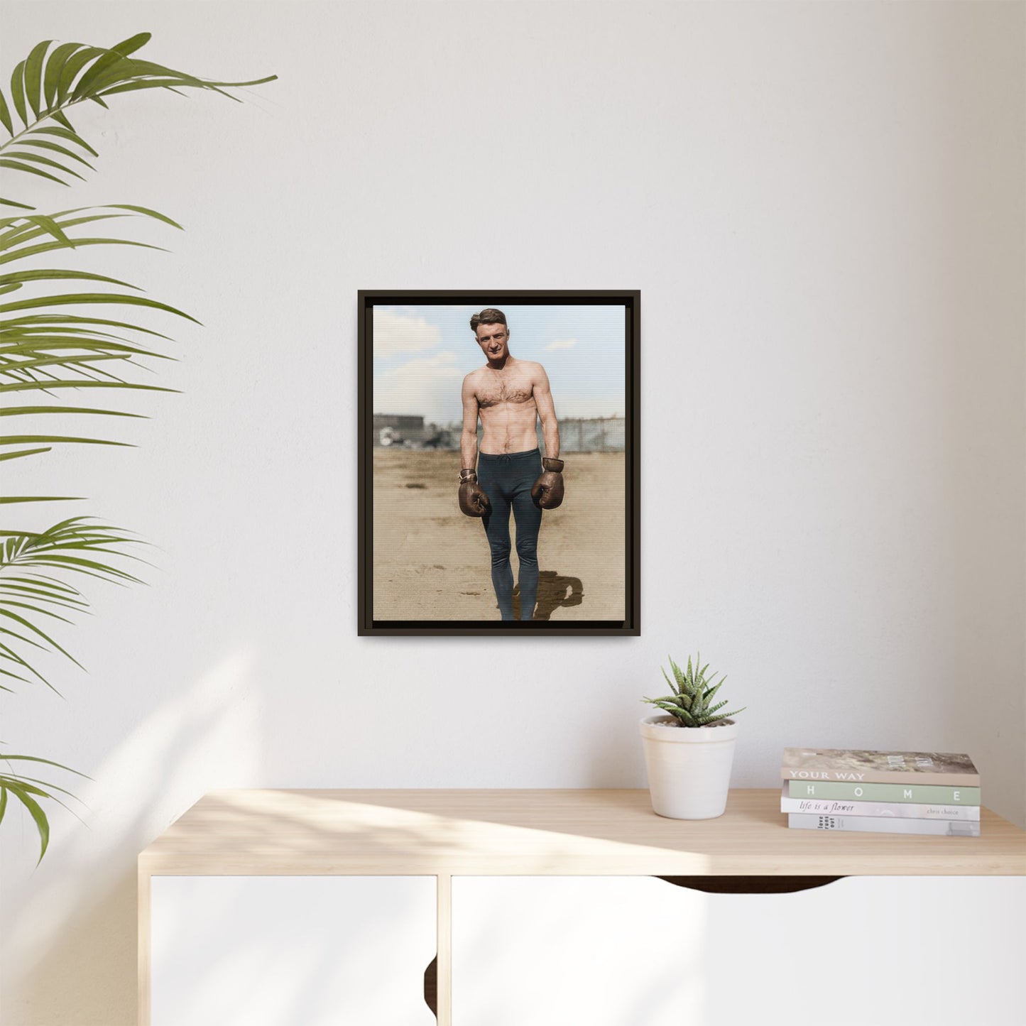 Copy of athlétisme 039 | Framed Vintage Photo - Matte Canvas