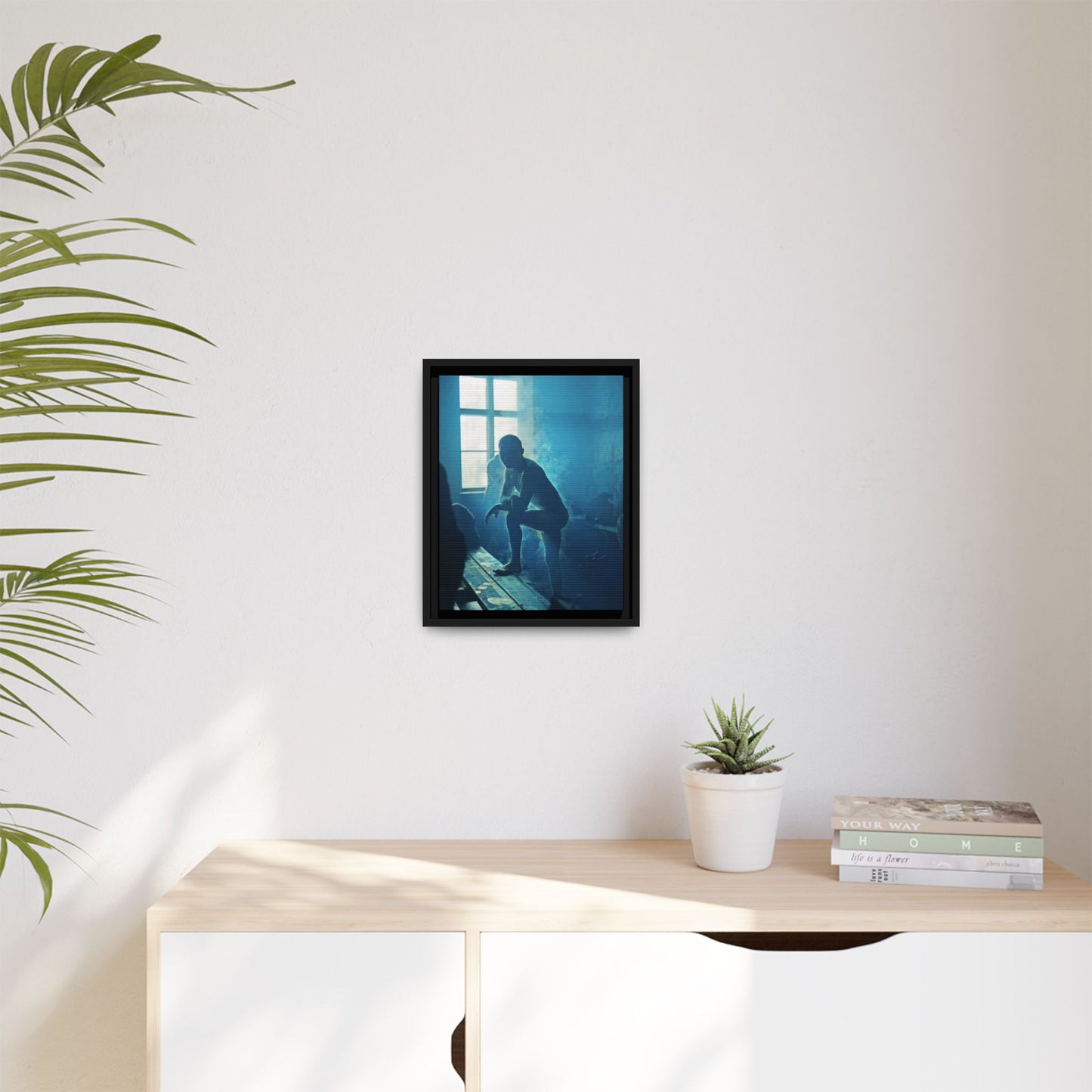 celibataire 044 | Framed Vintage Photo - Matte Canvas