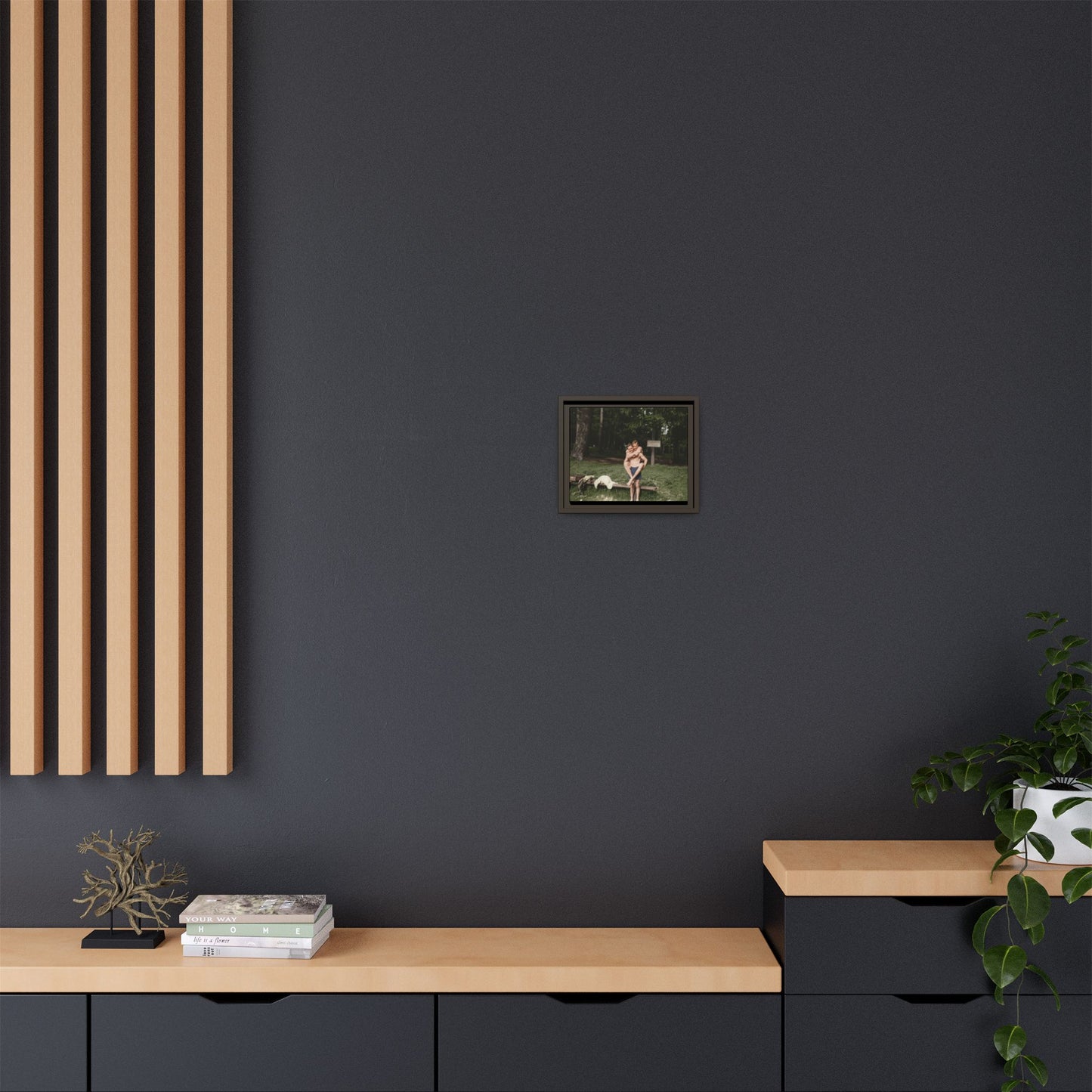 nager 009 | Framed Vintage Photo - Matte Canvas