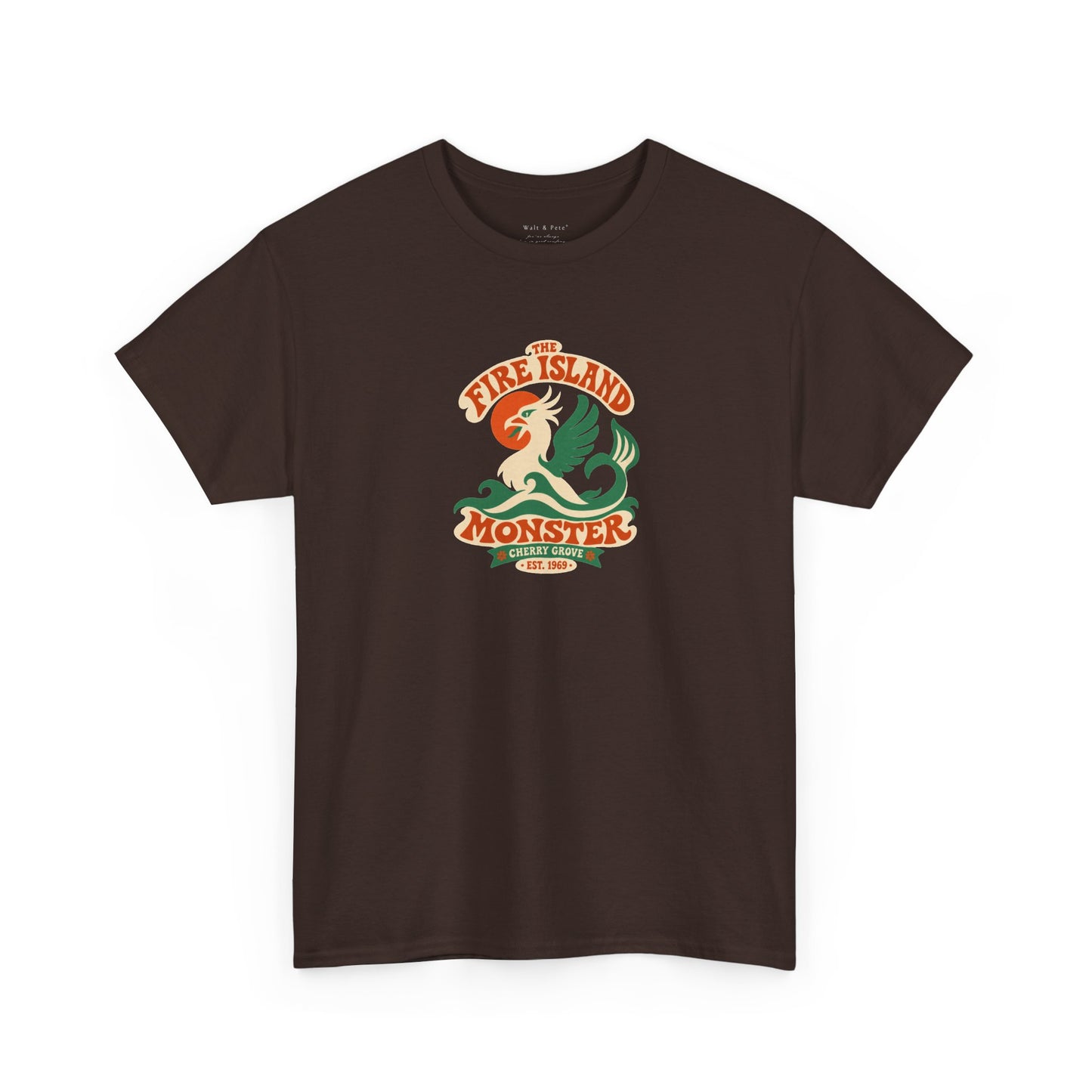 The Fire Island Monster Cherry Grove T-Shirt | Vintage Gay Bar History Tee