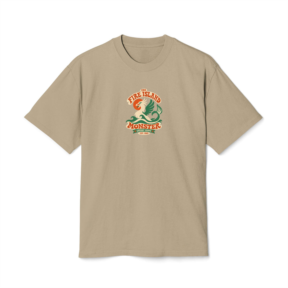 The Fire Island Monster Cherry Grove T-Shirt | Vintage Gay Bar History Tee
