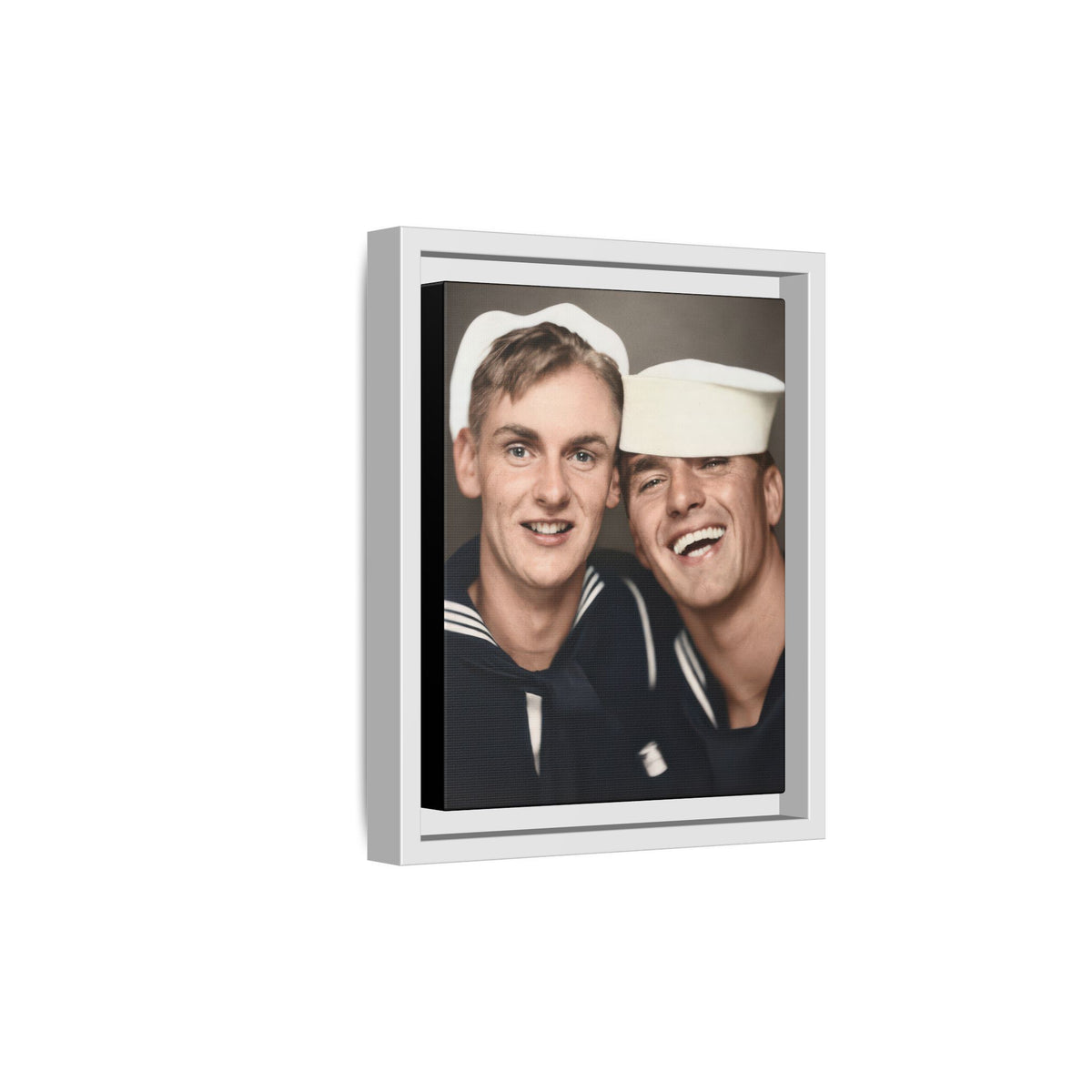paire 154 | Framed Vintage Photo - Matte Canvas
