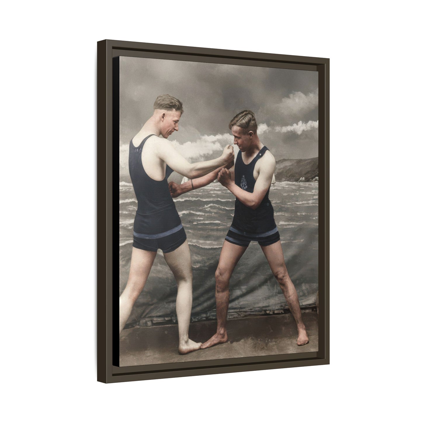 nager 048 | Framed Vintage Photo - Matte Canvas
