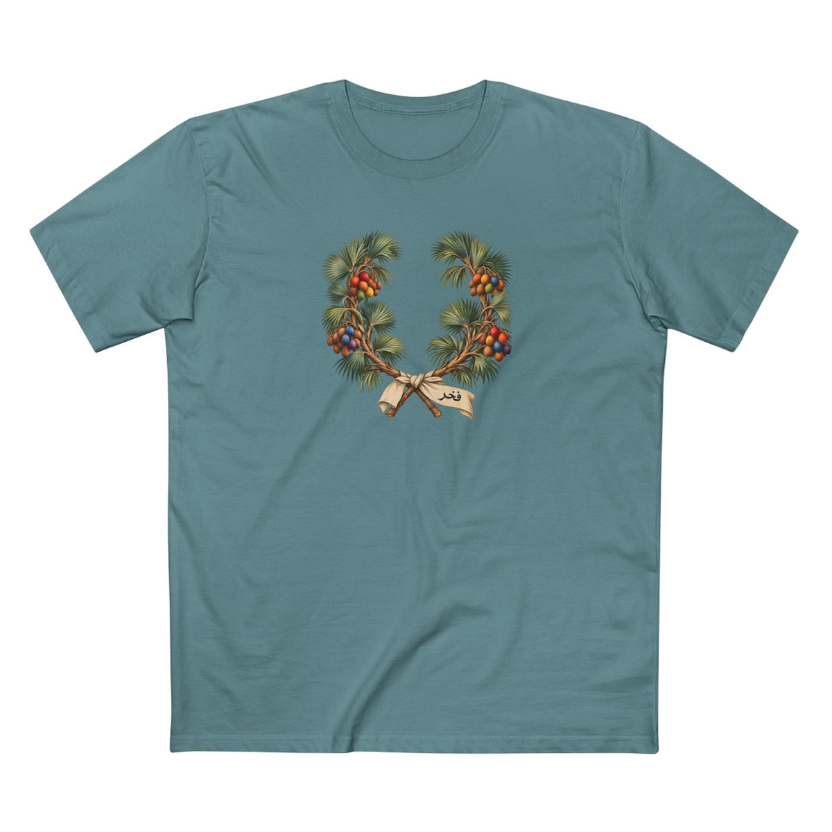 Sudanese Doum Palm Fakhr Pride Laurel Wreath T-Shirt — Enduring Connection