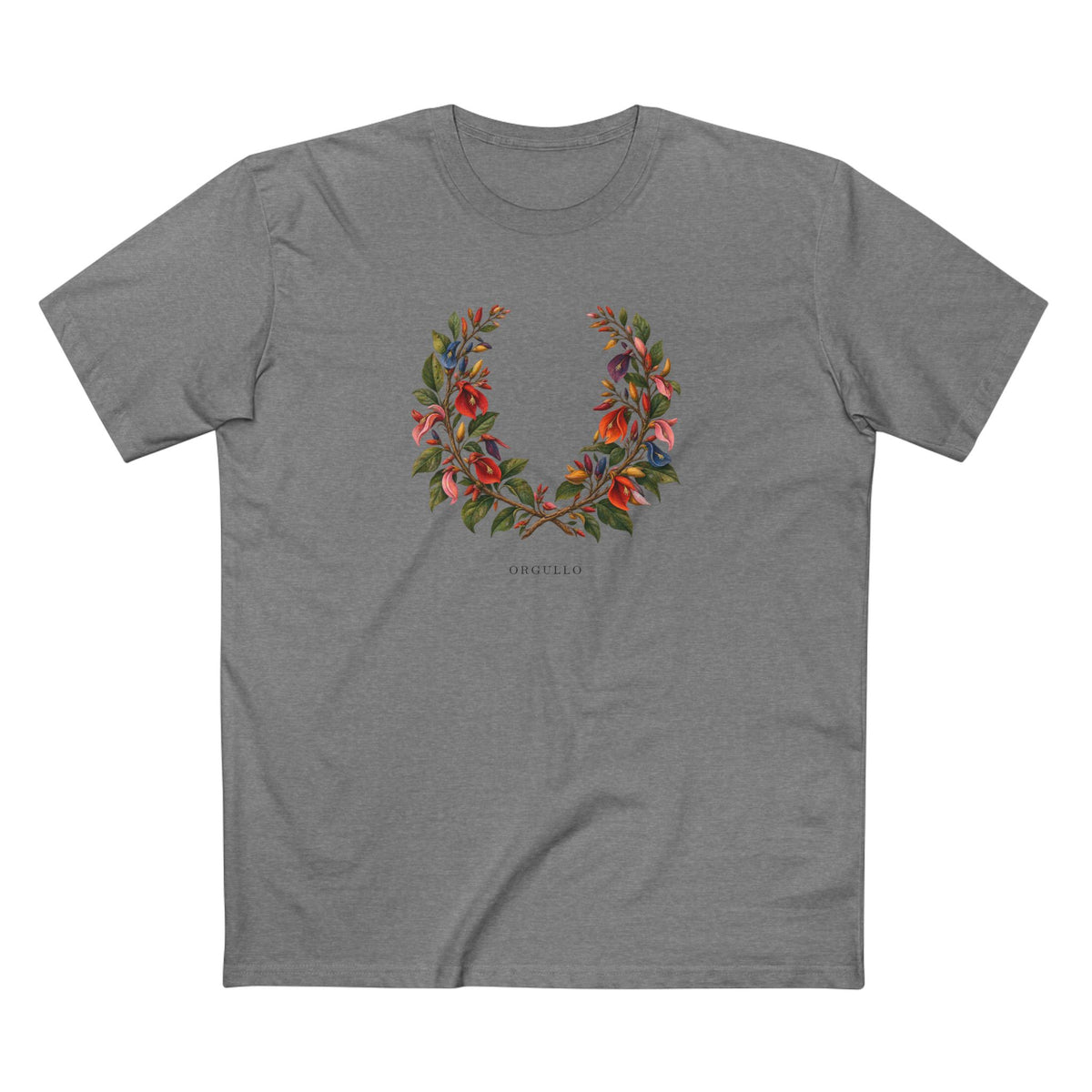 Orgullo Ceibo Pride T-Shirt | Argentine Botanical LGBTQ+ Tee