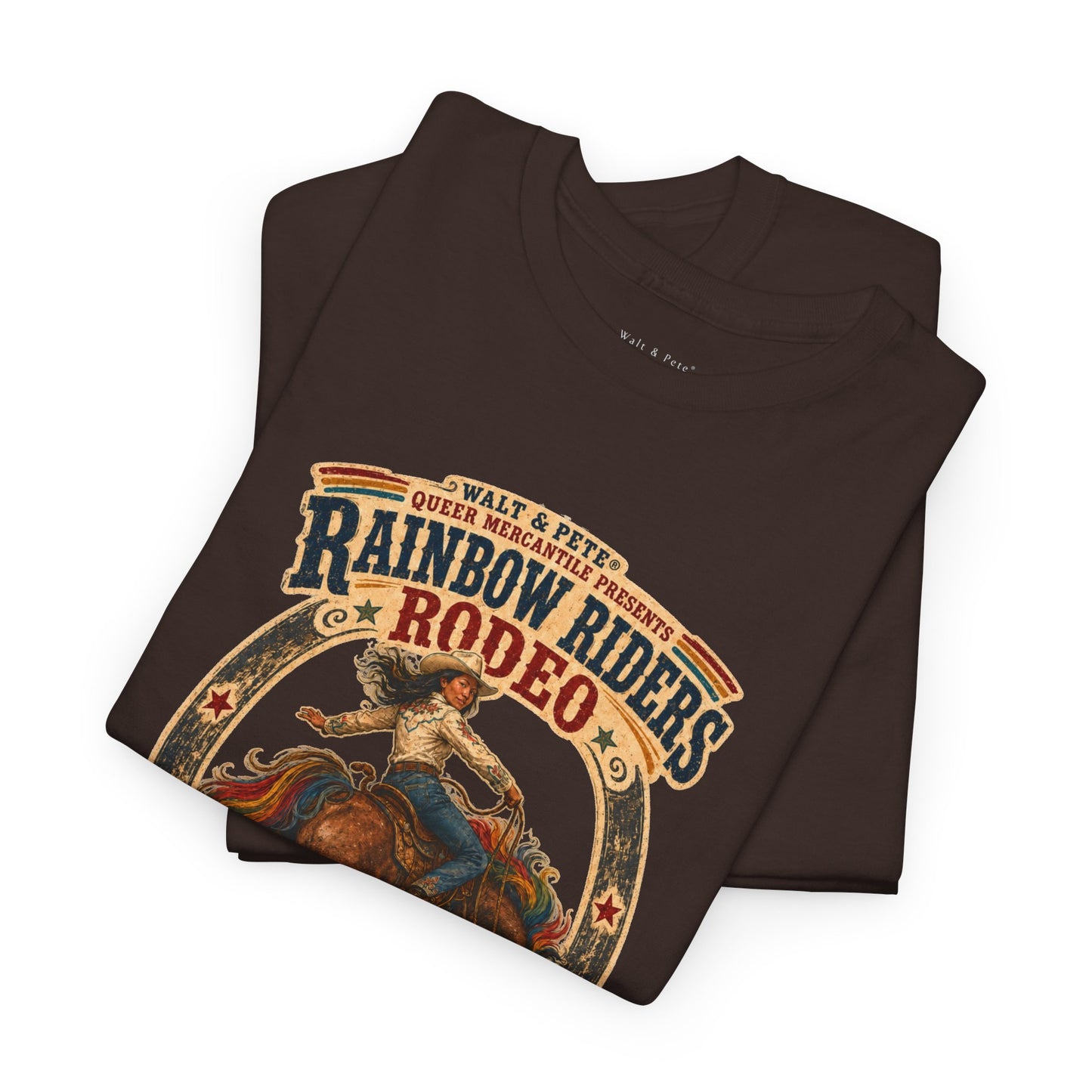 Copy of Copy of Rainbow Riders Rodeo Arizona 1972 Pride T-Shirt | Queer Cowgirl Tee