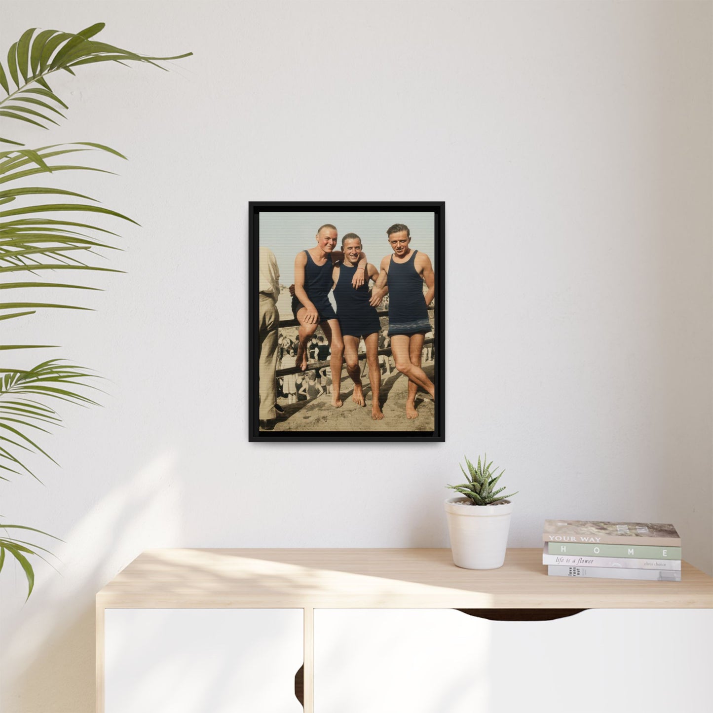 nager 044 | Framed Vintage Photo - Matte Canvas