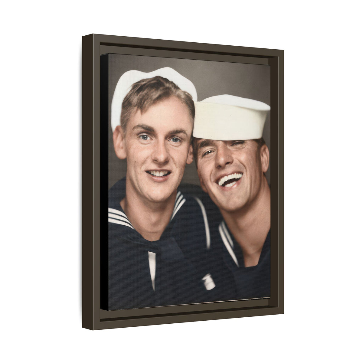 paire 154 | Framed Vintage Photo - Matte Canvas