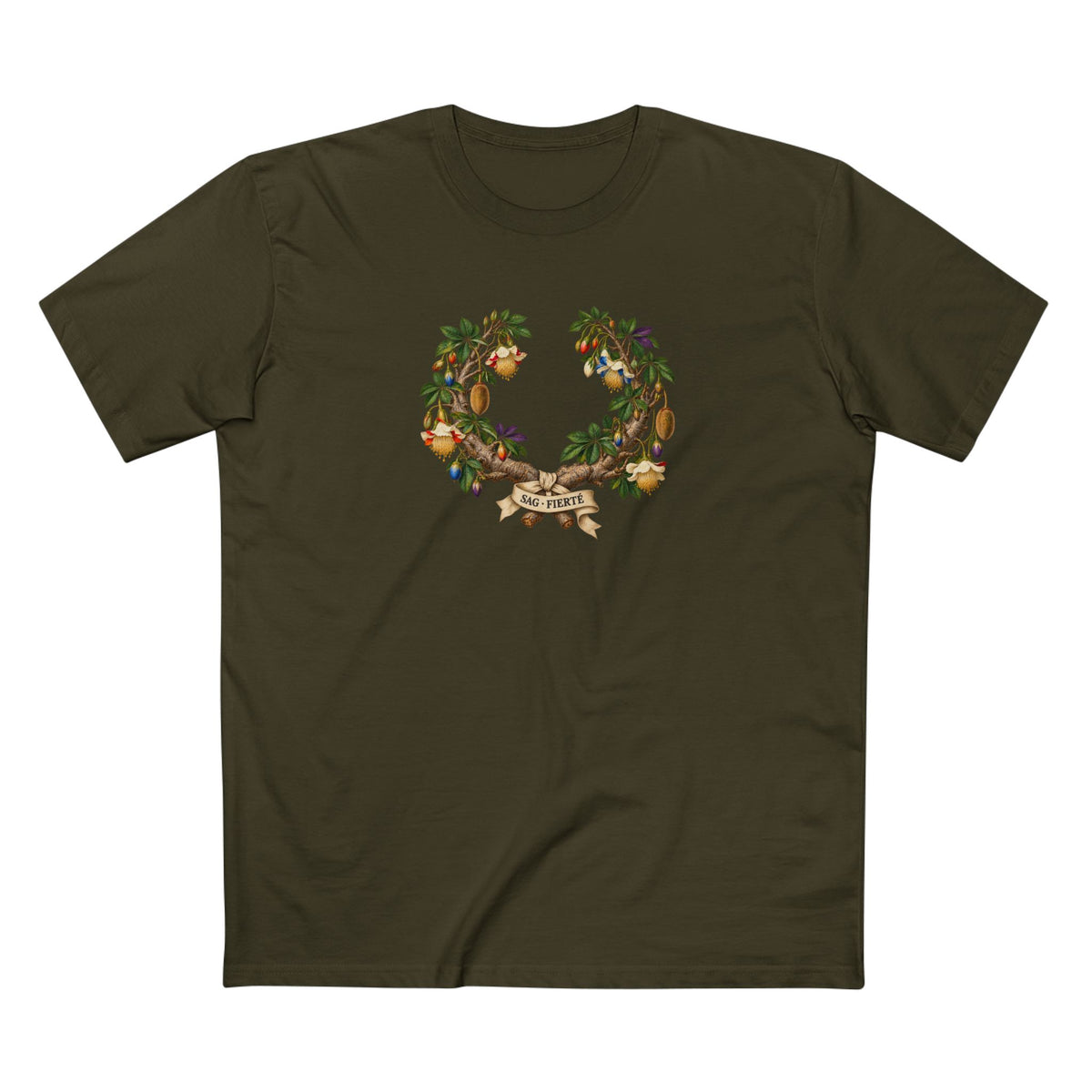 Senegalese Baobab Pride T-Shirt | SAG · FIERTÉ Laurel Wreath Tee