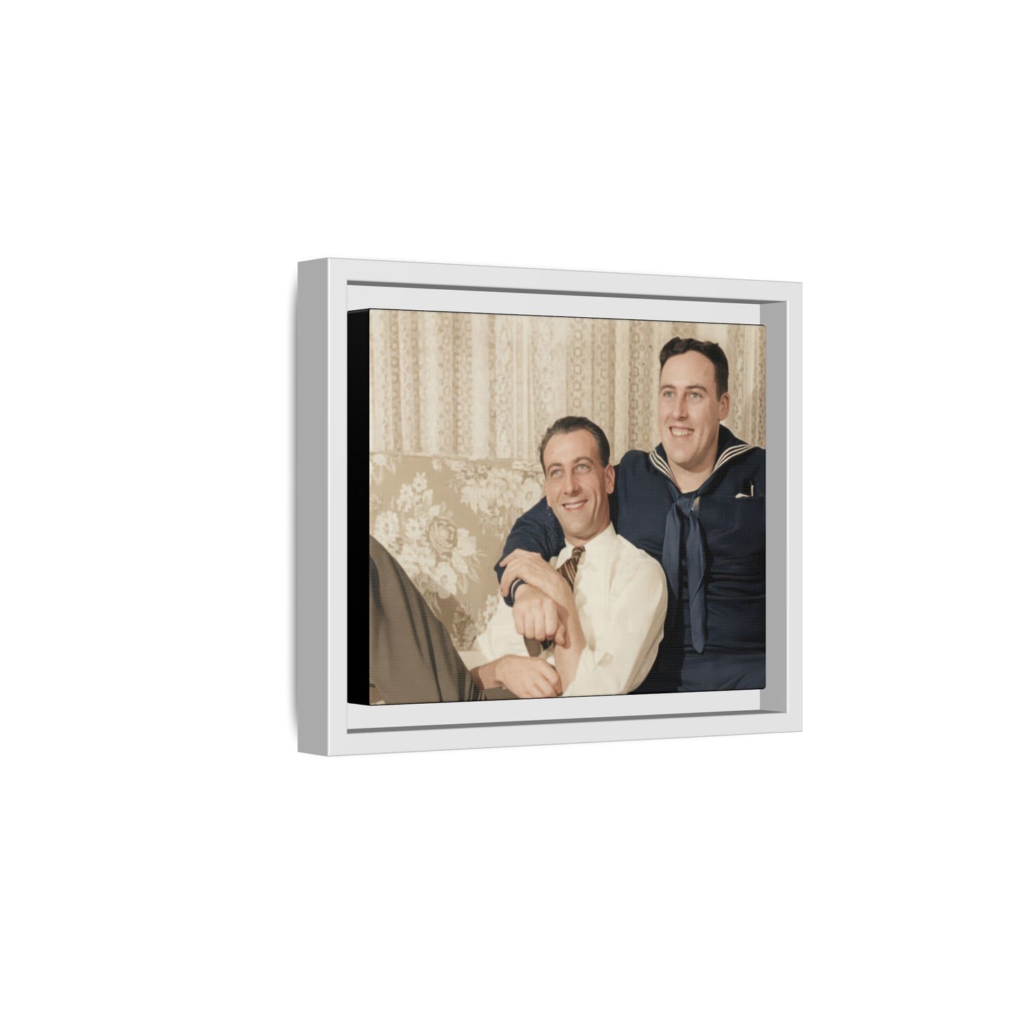 paire 108 | Framed Vintage Photo - Matte Canvas