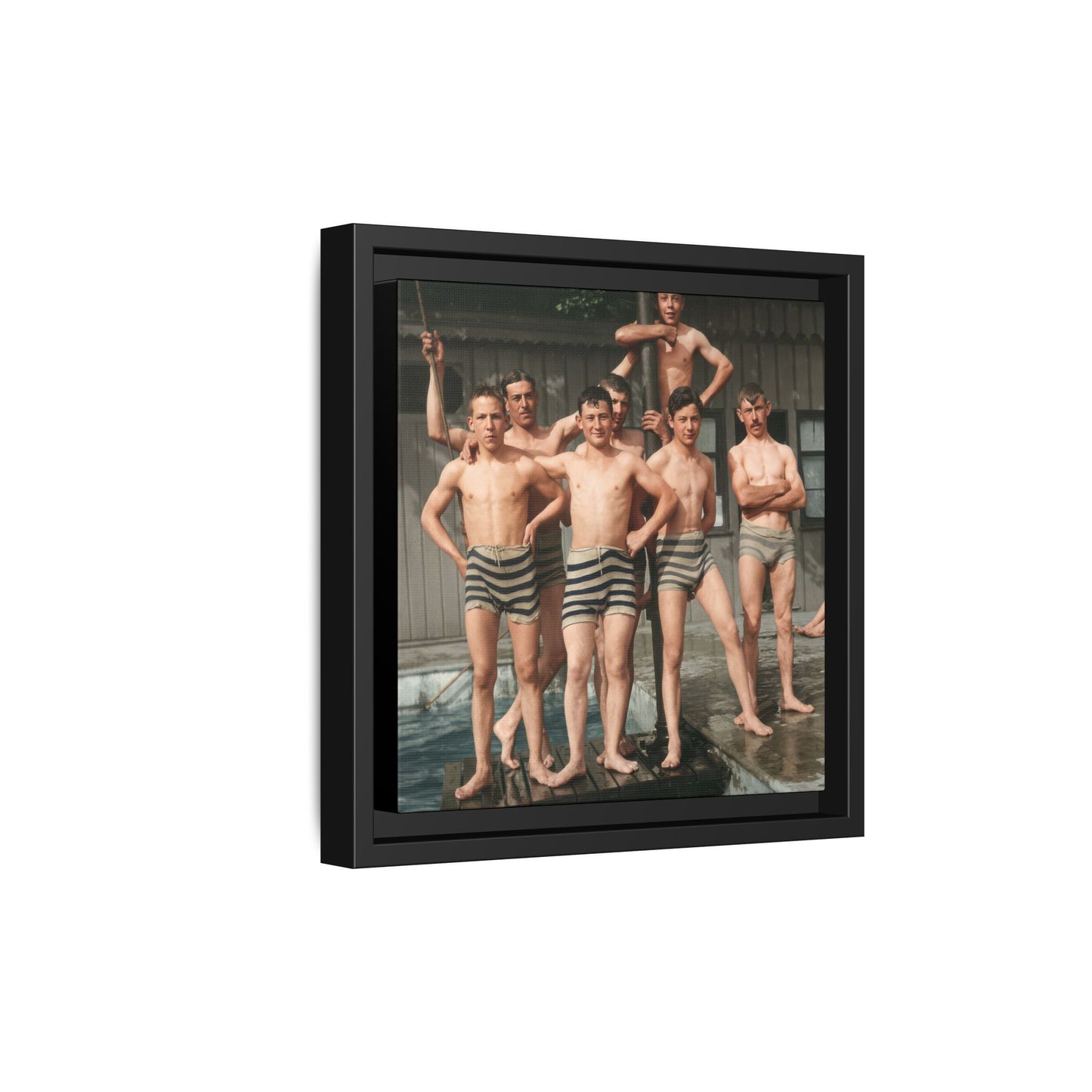 nager 010 | Framed Vintage Photo - Matte Canvas
