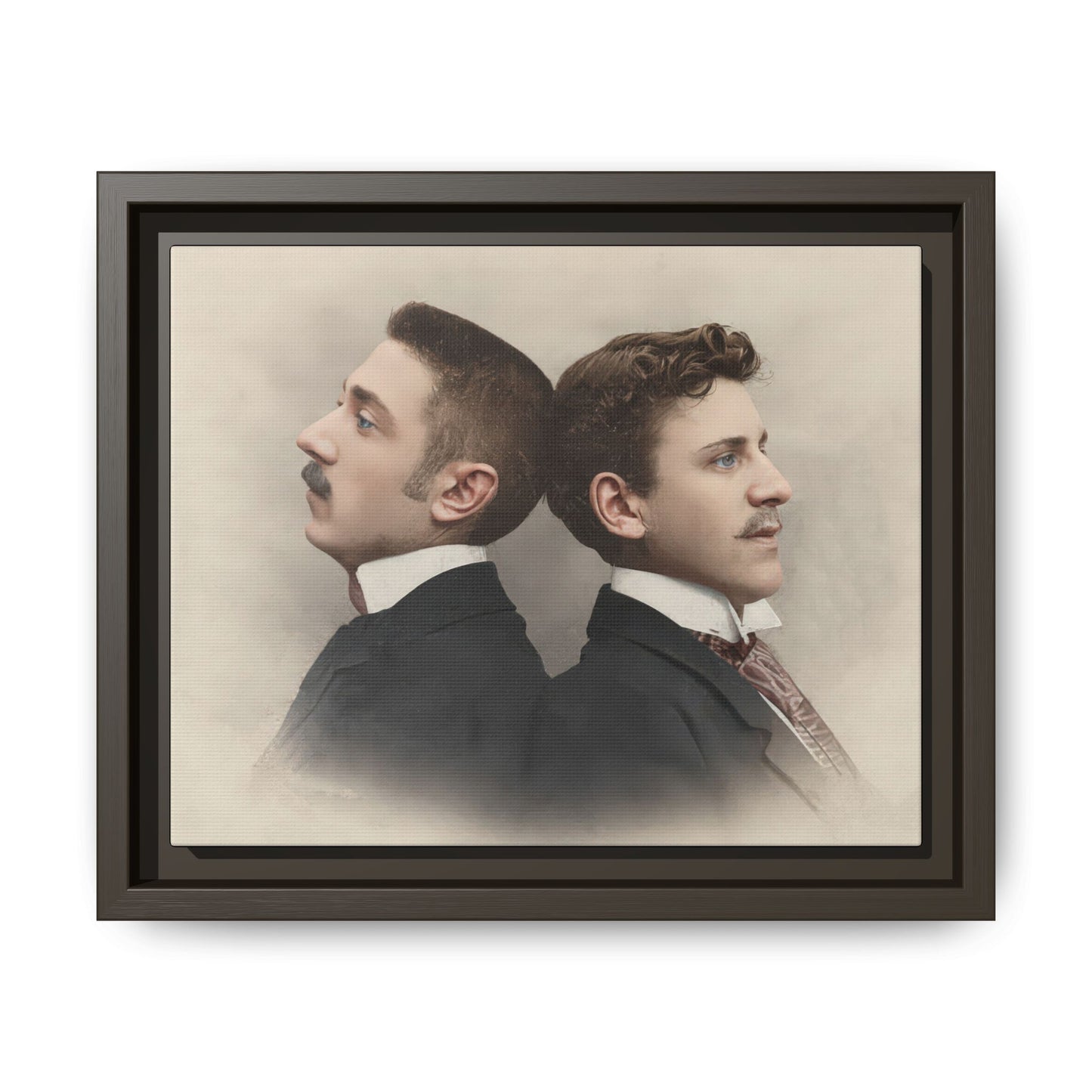 paire 030 | Framed Vintage Photo - Matte Canvas