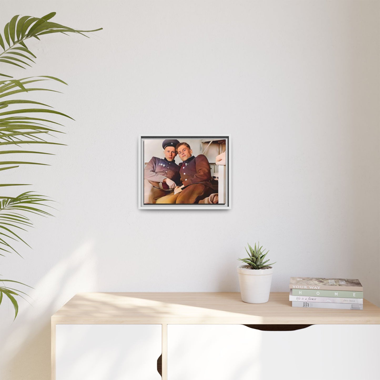 paire 007 | Framed Vintage Photo - Matte Canvas