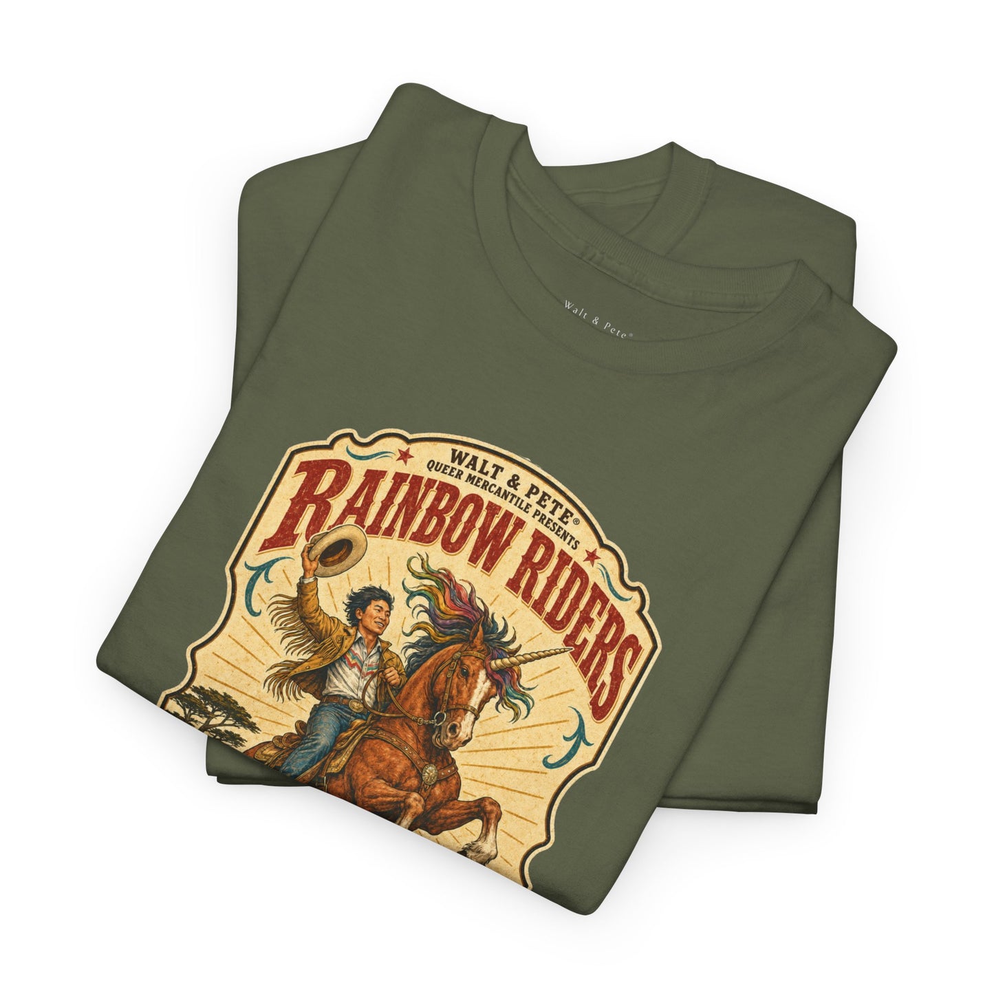 Copy of Rainbow Riders Rodeo Arizona 1972 Pride T-Shirt | Queer Cowgirl Tee