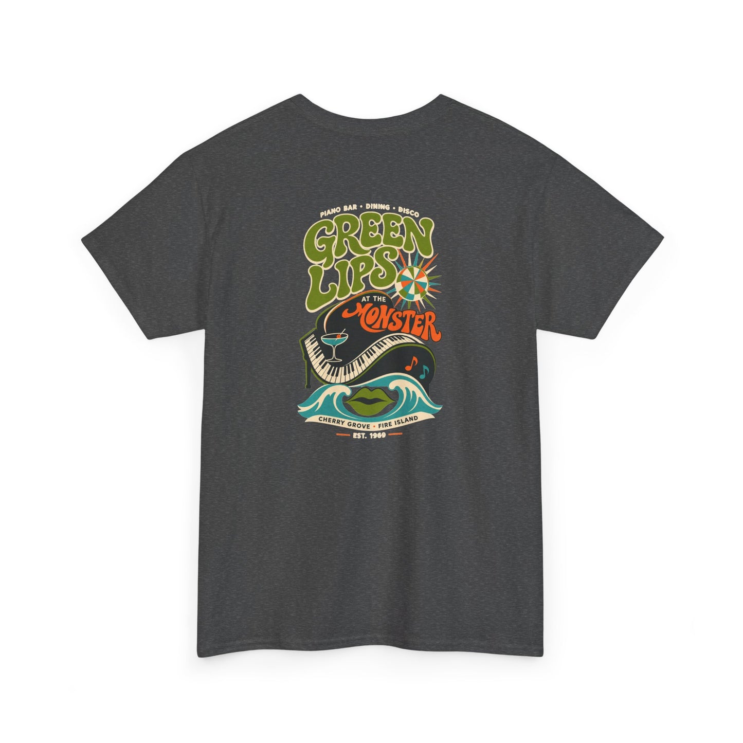 The Fire Island Monster Cherry Grove T-Shirt | Vintage Gay Bar History Tee