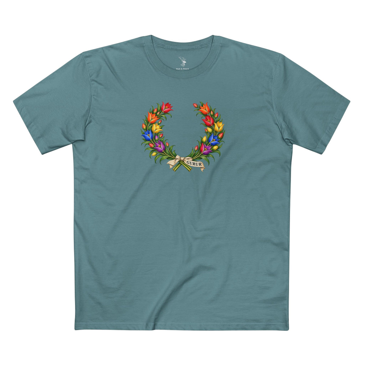 Turkish Tulip GURUR Pride Laurel Wreath T-Shirt — Self-Possession