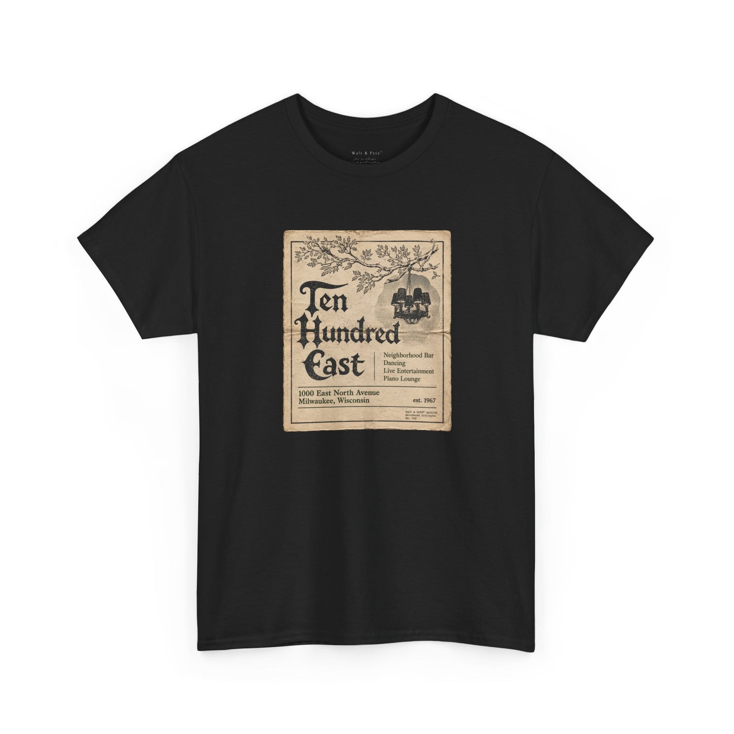 Ten Hundred East | Milwaukee Historic LGBTQ Bar T-Shirt – Recovered GPU News Advertisement