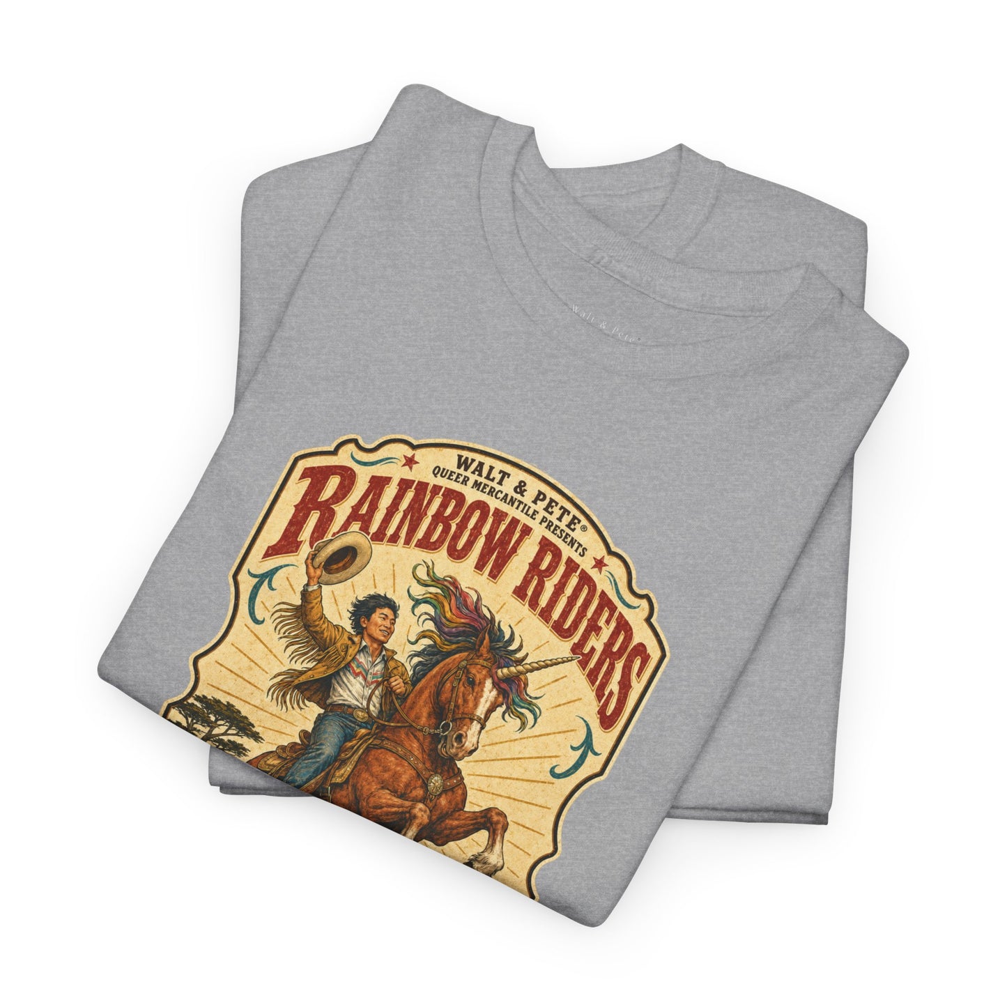 Copy of Rainbow Riders Rodeo Arizona 1972 Pride T-Shirt | Queer Cowgirl Tee