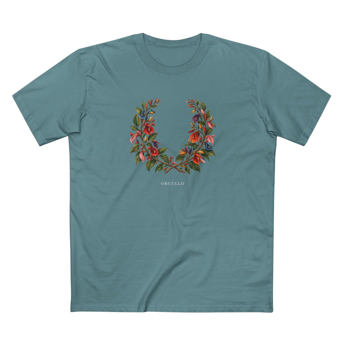 Orgullo Ceibo Pride T-Shirt | Argentine Botanical LGBTQ+ Tee