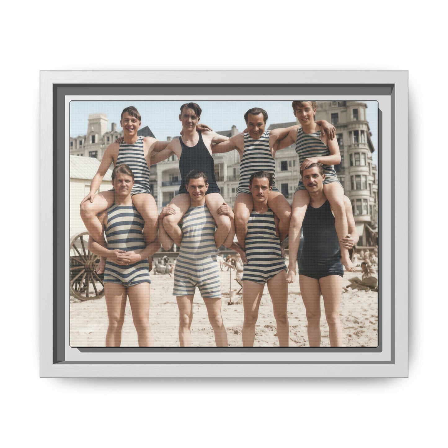 nager 021 | Framed Vintage Photo - Matte Canvas