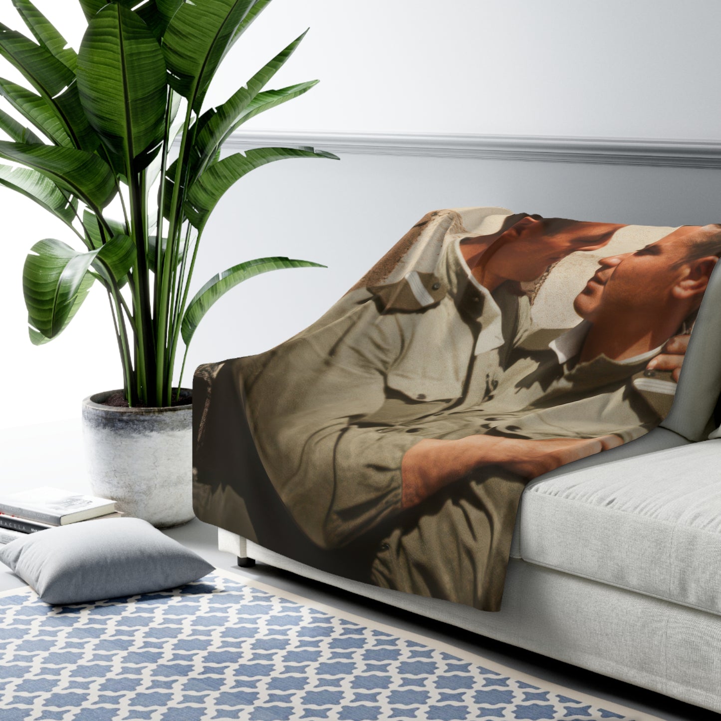 Heirloom Sherpa Blanket – paire 133 Premium fleece throw · 50x60, 60x80