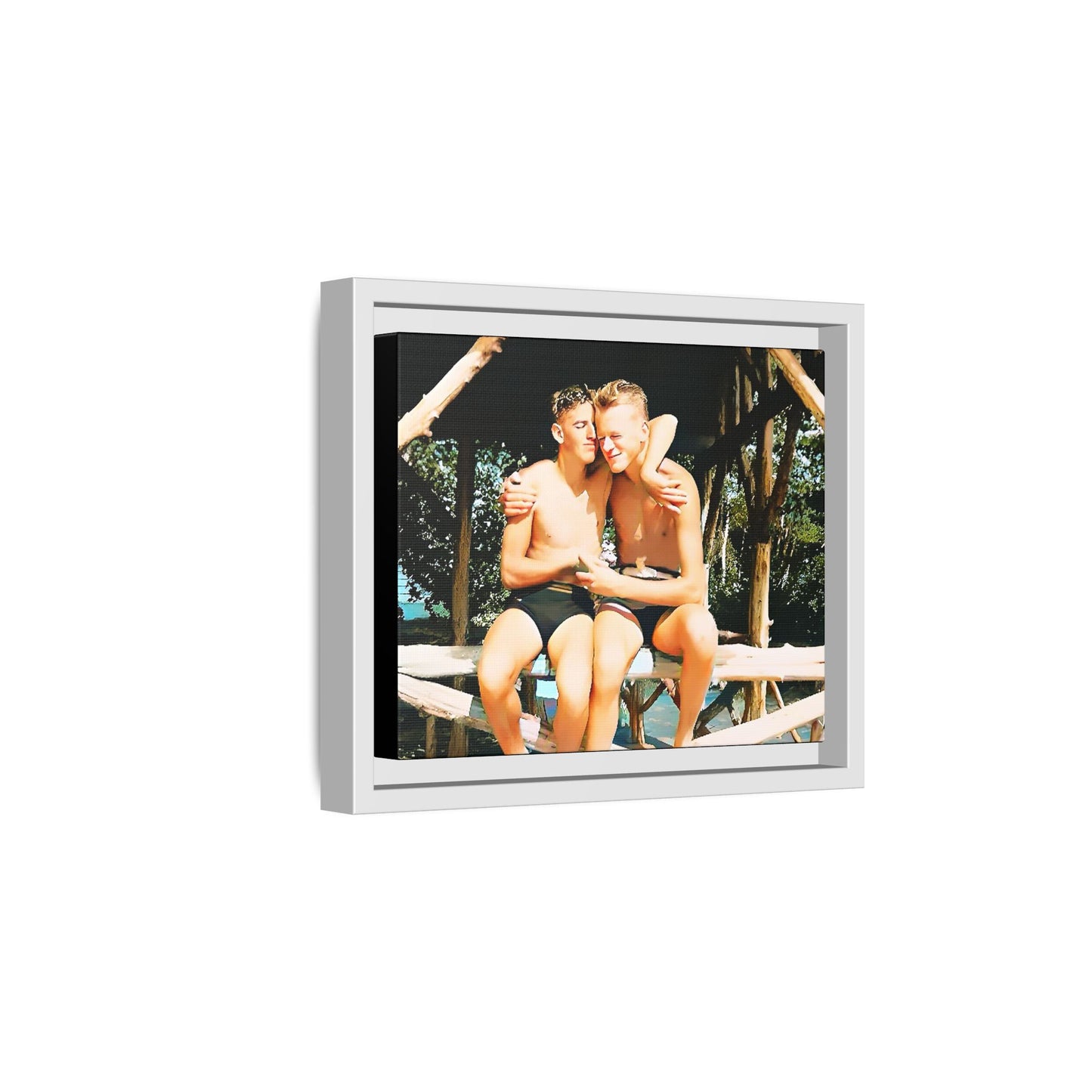 nager 011 | Framed Vintage Photo - Matte Canvas