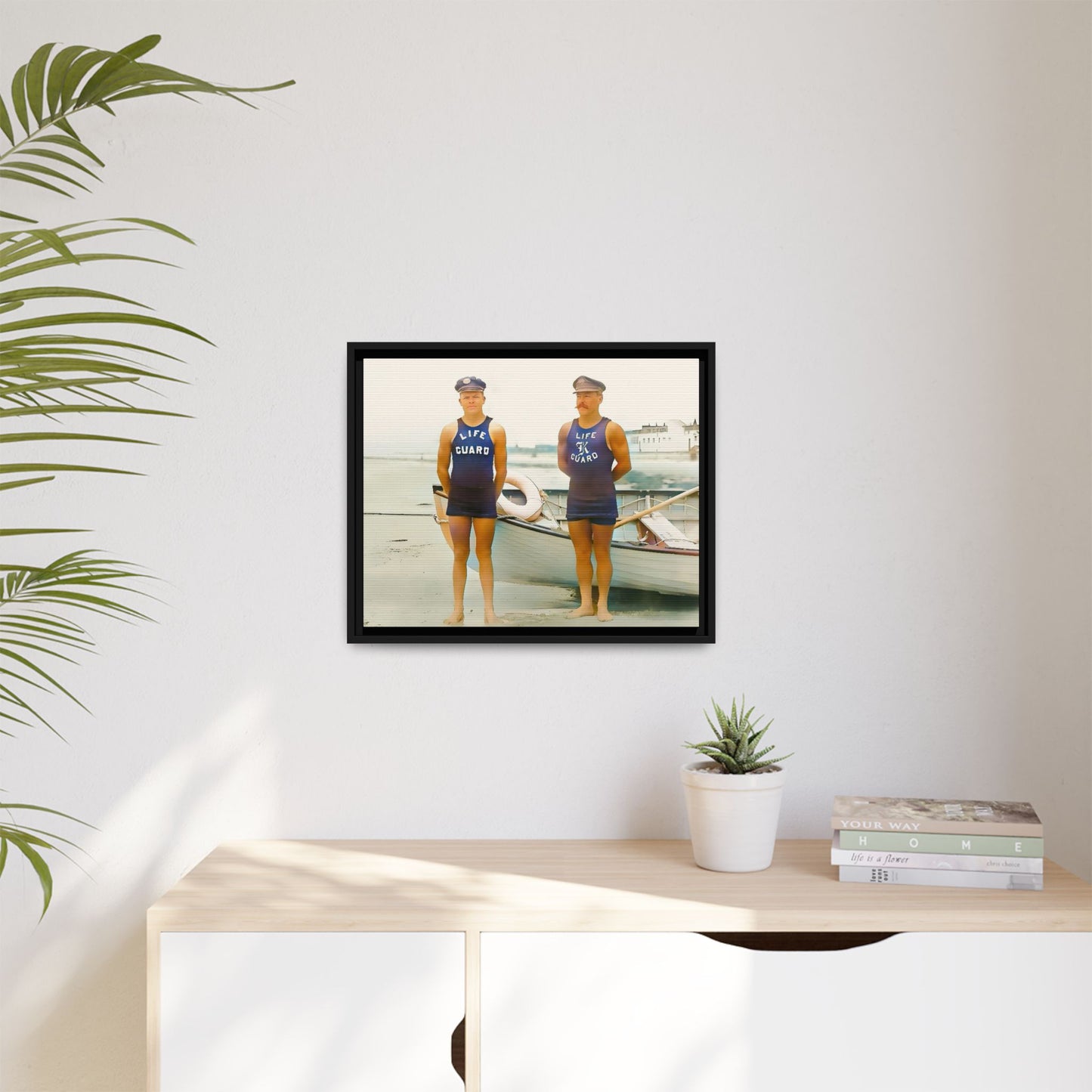 nager 016 | Framed Vintage Photo - Matte Canvas