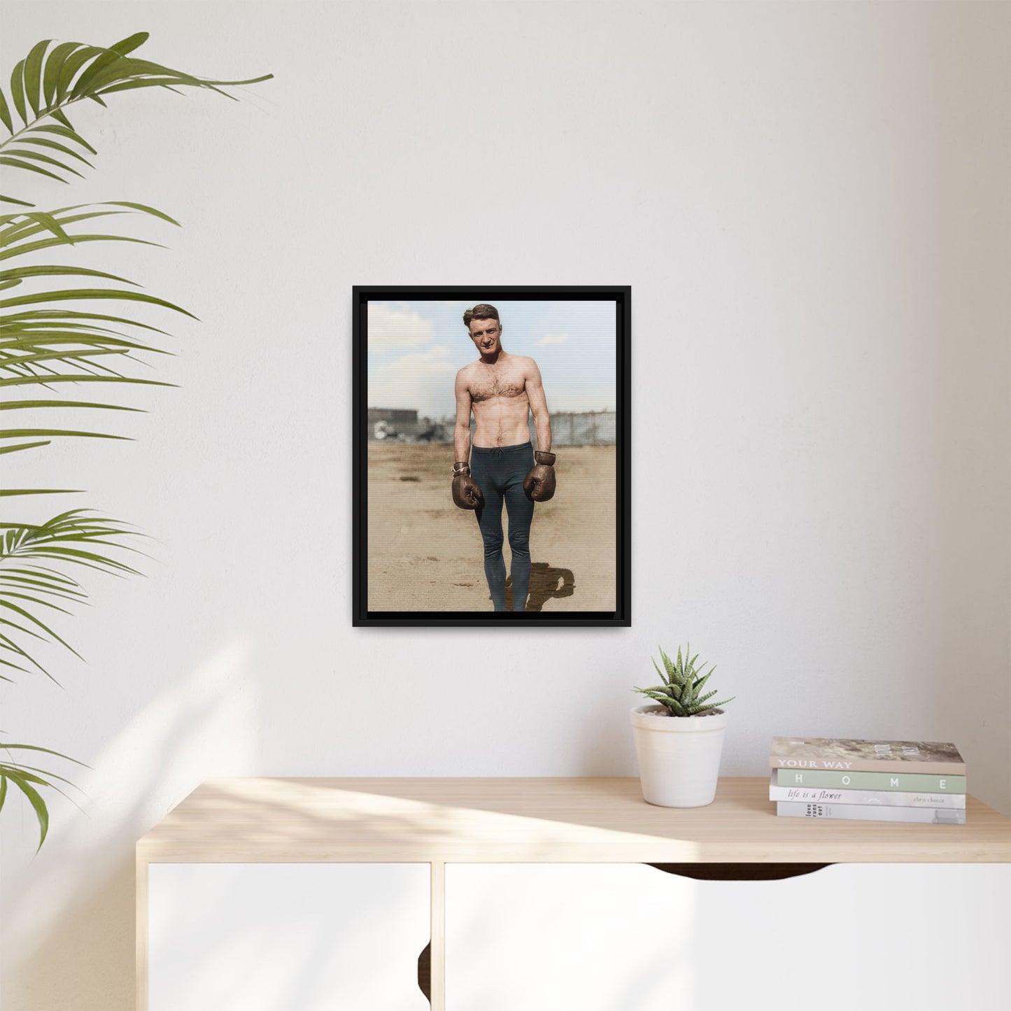 Copy of athlétisme 039 | Framed Vintage Photo - Matte Canvas
