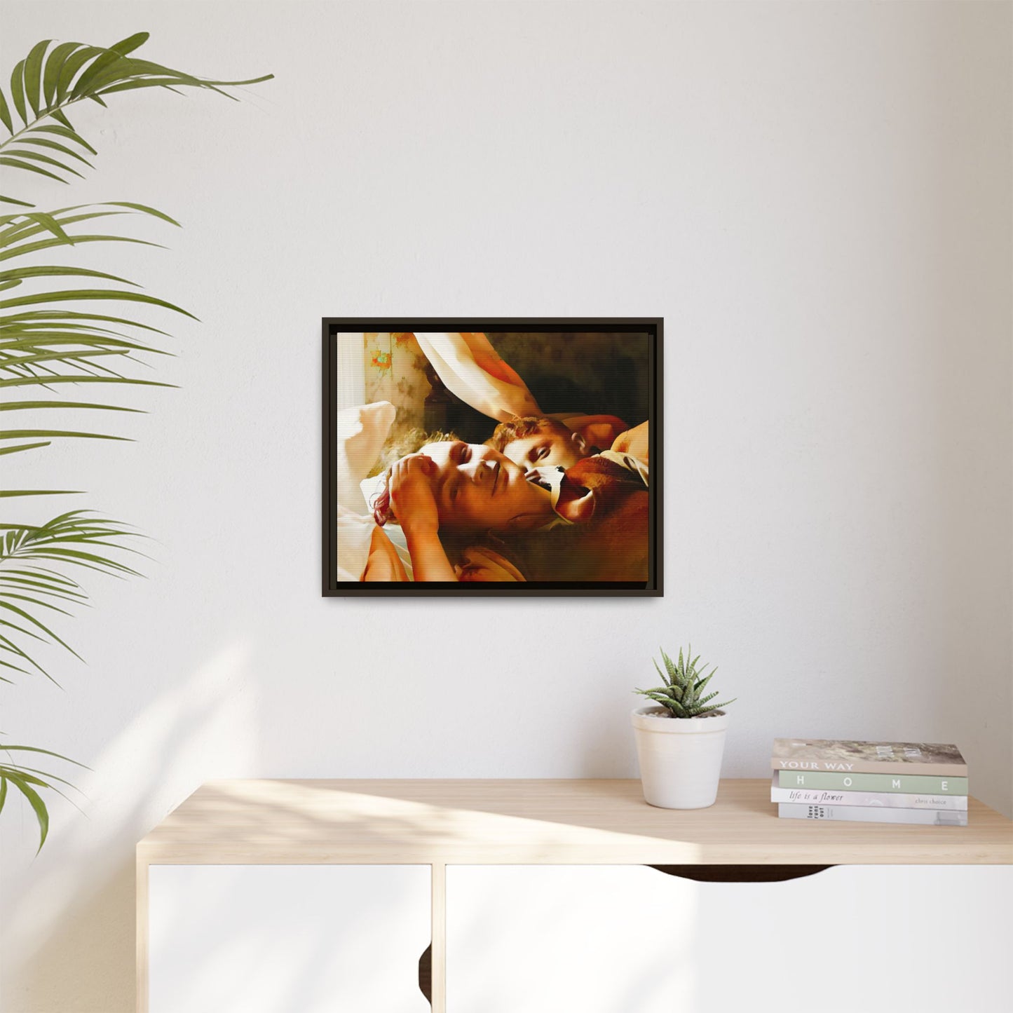 paire 115 | Framed Vintage Photo - Matte Canvas