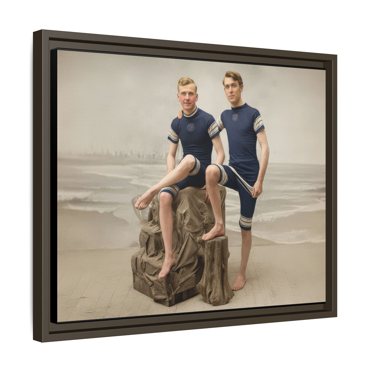 nager 036 | Framed Vintage Photo - Matte Canvas