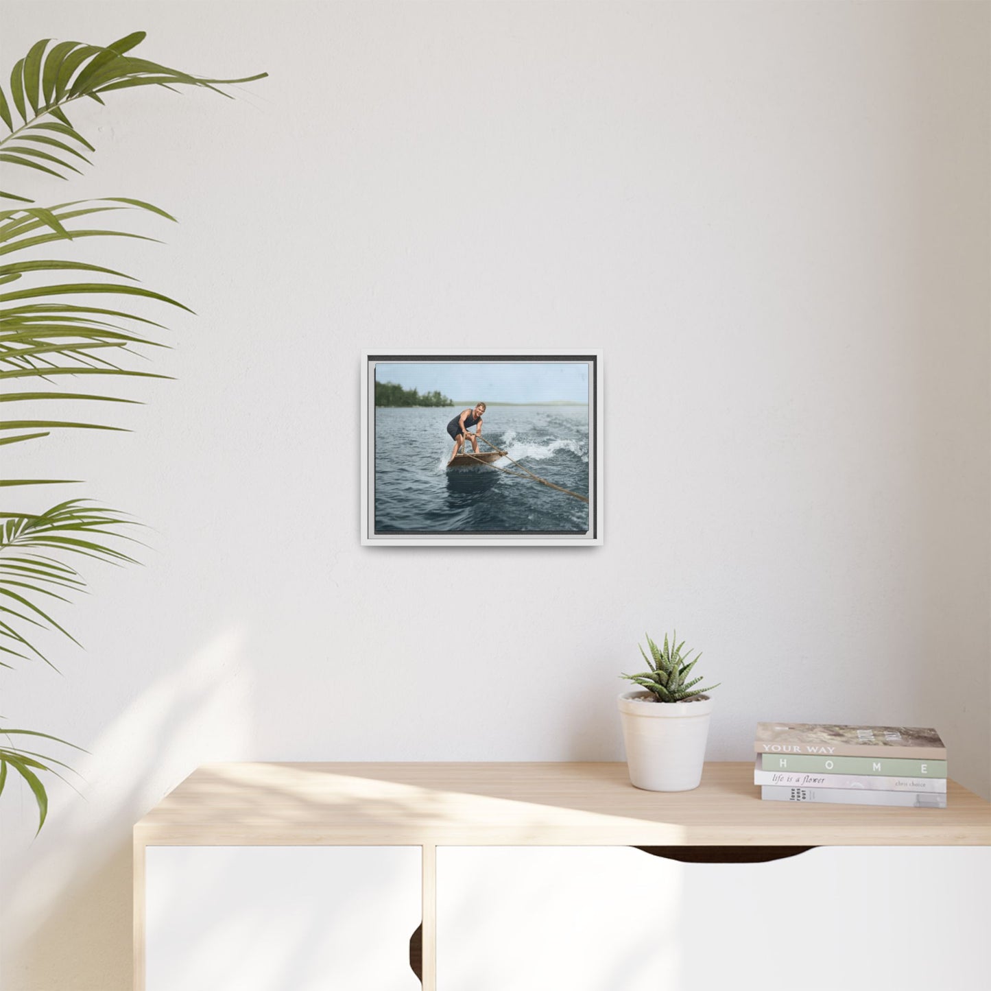 nager 015 | Framed Vintage Photo - Matte Canvas