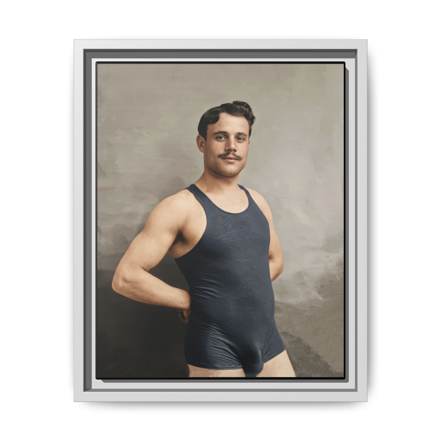 Athlétisme Collection athlete portrait with vintage athletic uniform 