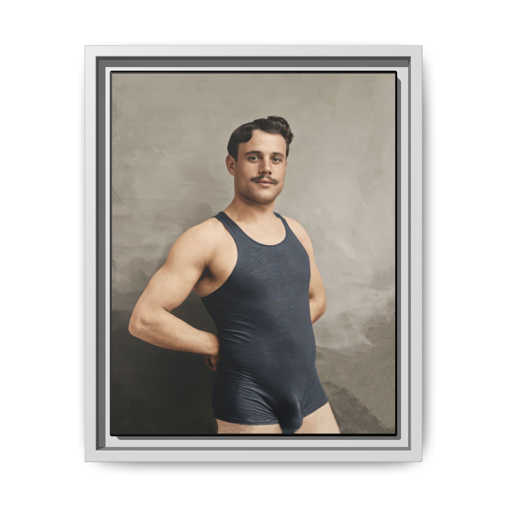Athlétisme Collection athlete portrait with vintage athletic uniform 