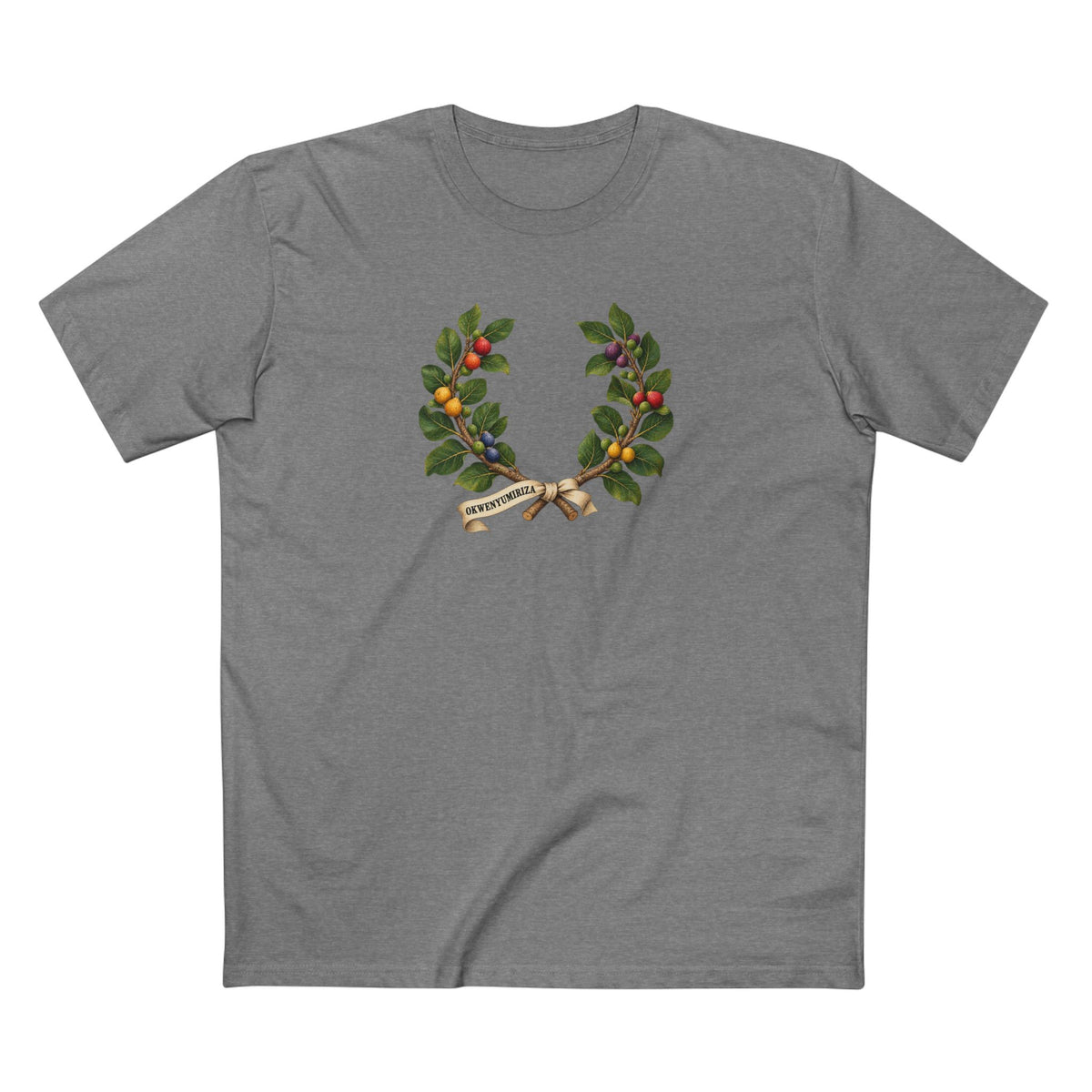 Ugandan Mutuba Fig Pride T-Shirt | Luganda Laurel Wreath Tee