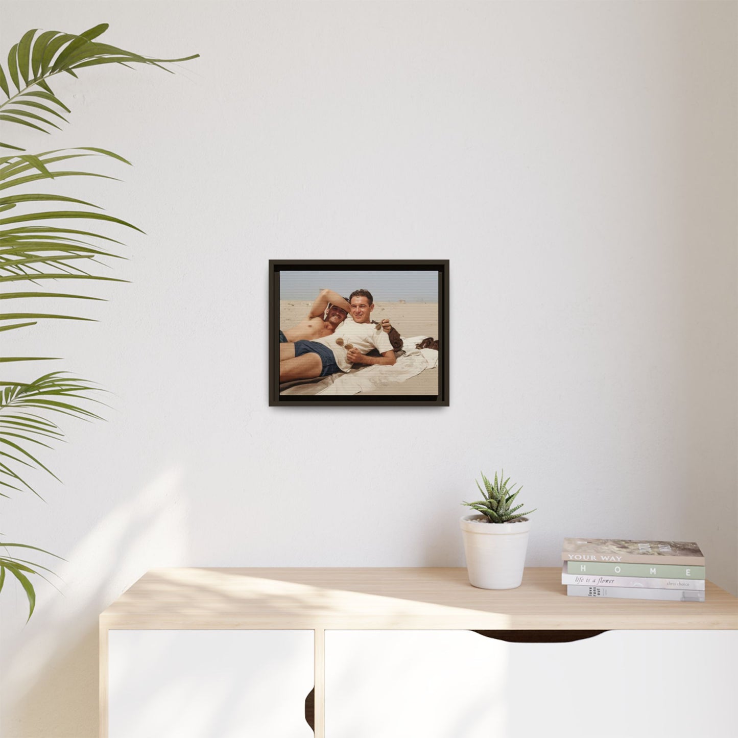 nager 020 | Framed Vintage Photo - Matte Canvas