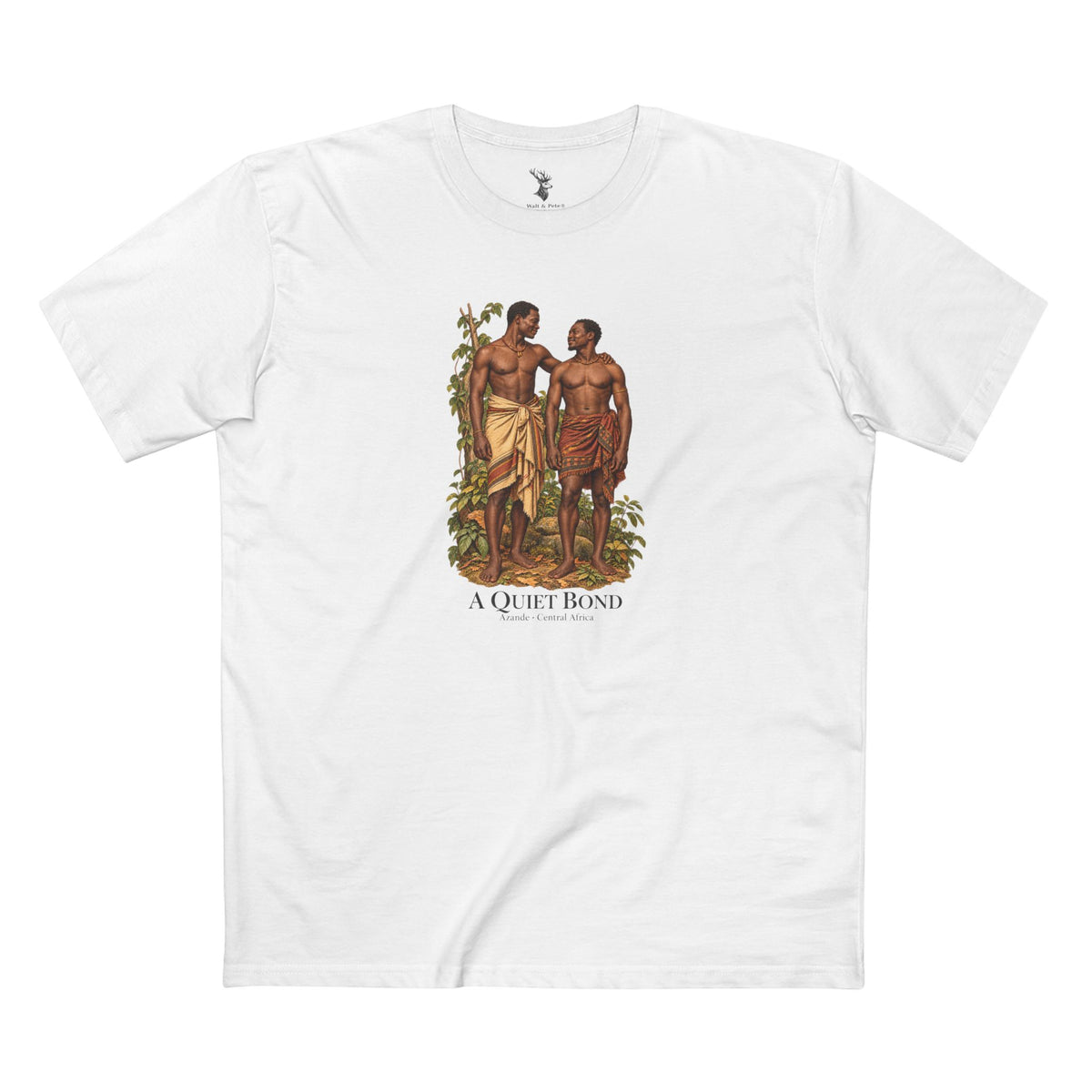 A Quiet Bond | Azande-Inspired Vintage Art T-Shirt