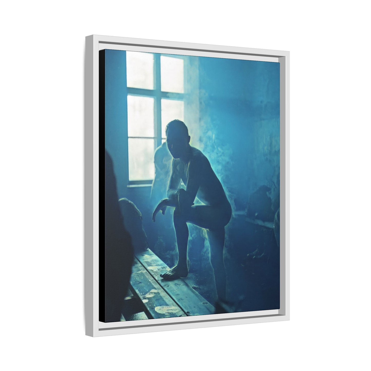 celibataire 044 | Framed Vintage Photo - Matte Canvas