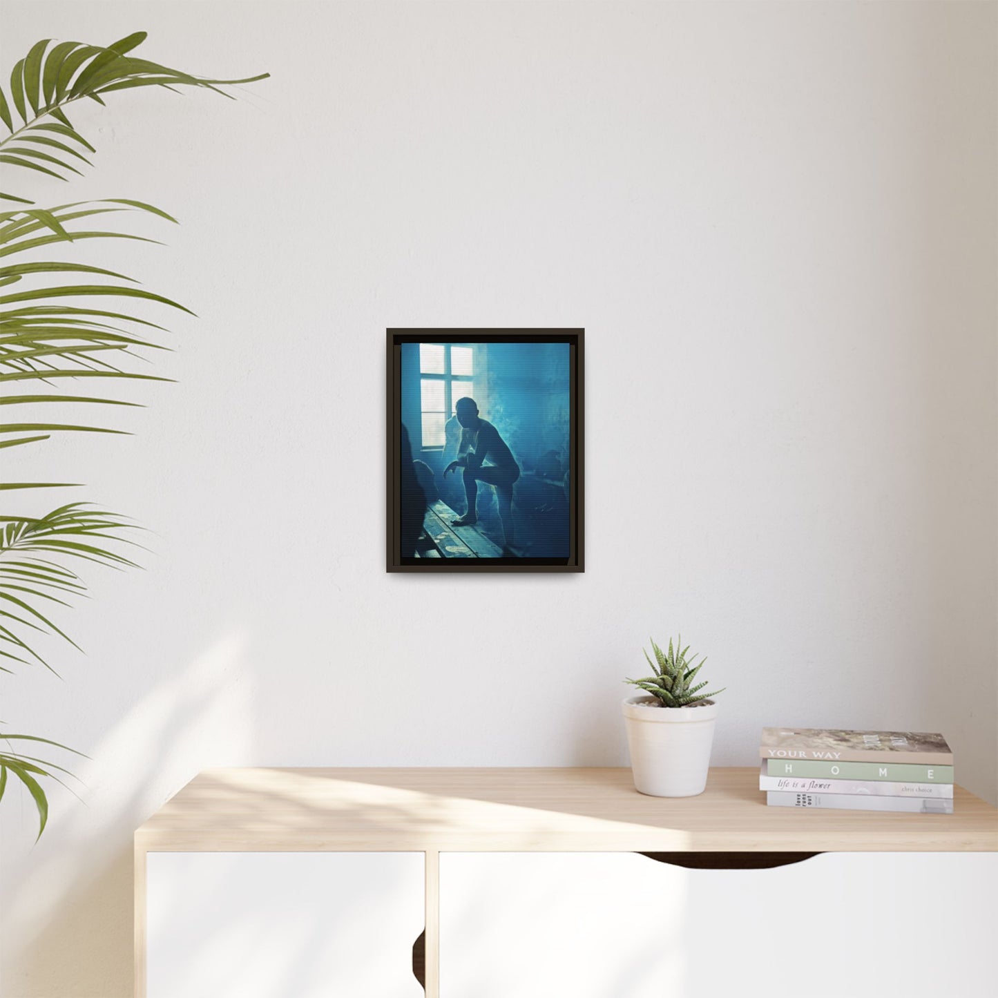 celibataire 044 | Framed Vintage Photo - Matte Canvas