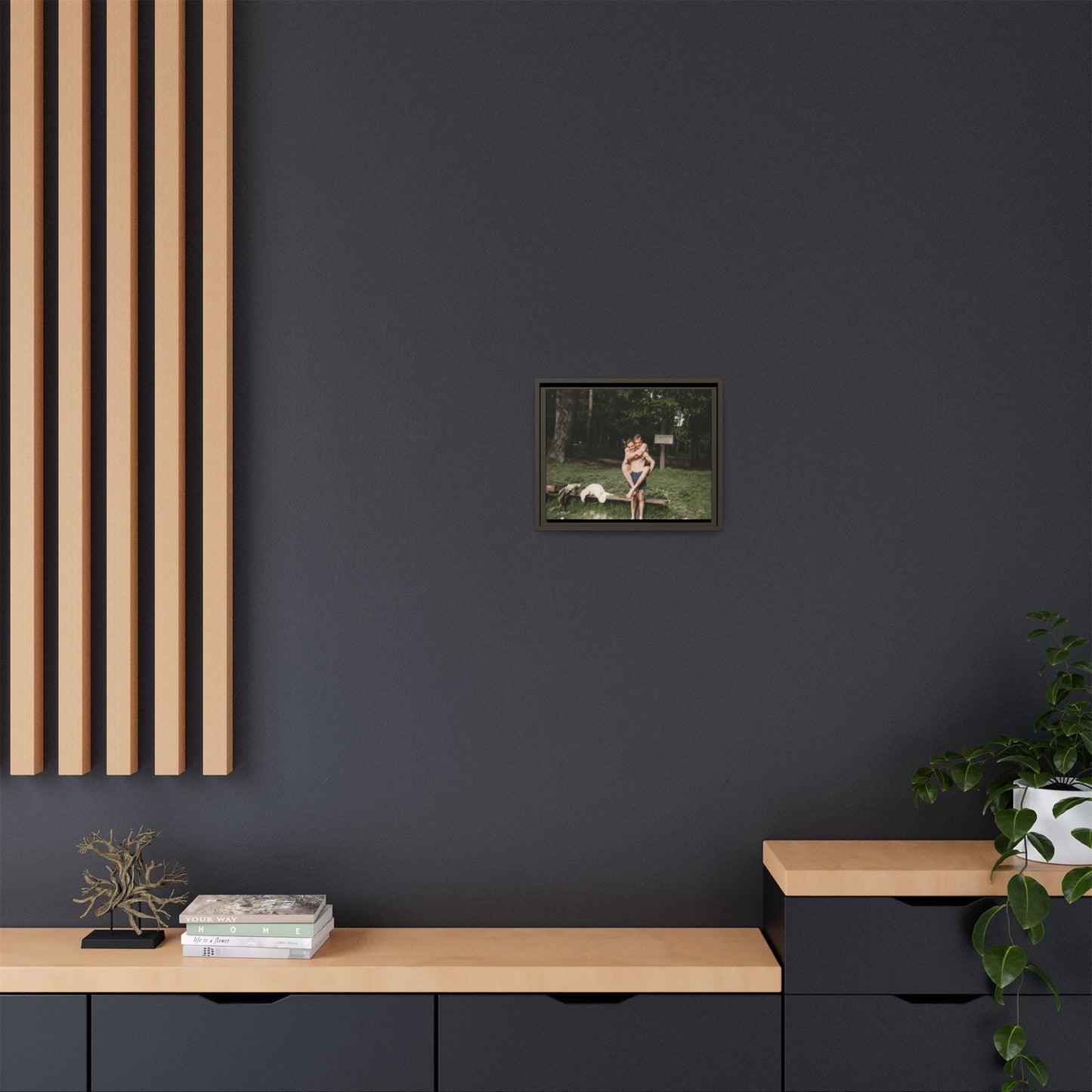 nager 009 | Framed Vintage Photo - Matte Canvas
