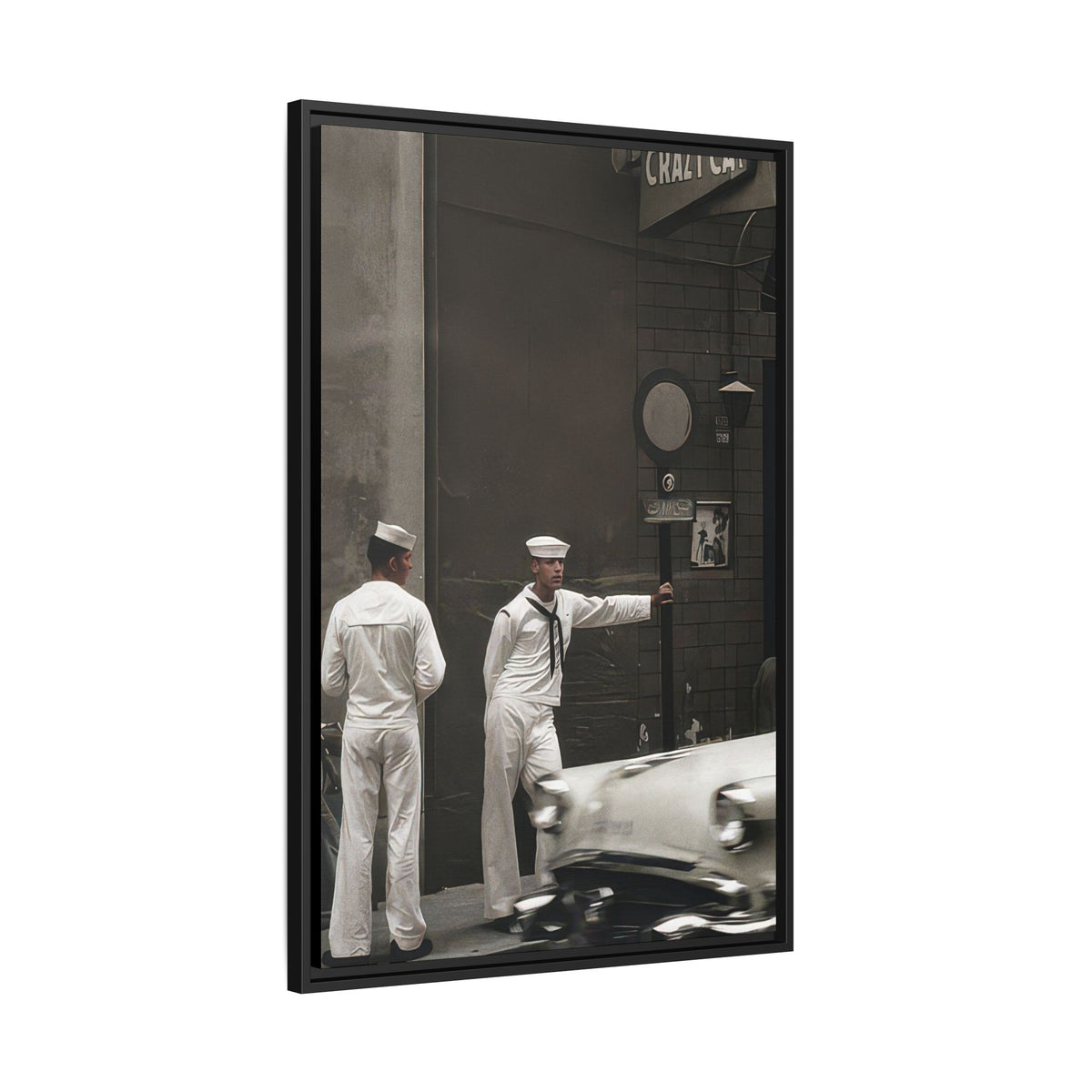 paire 151 | Framed Vintage Photo - Matte Canvas
