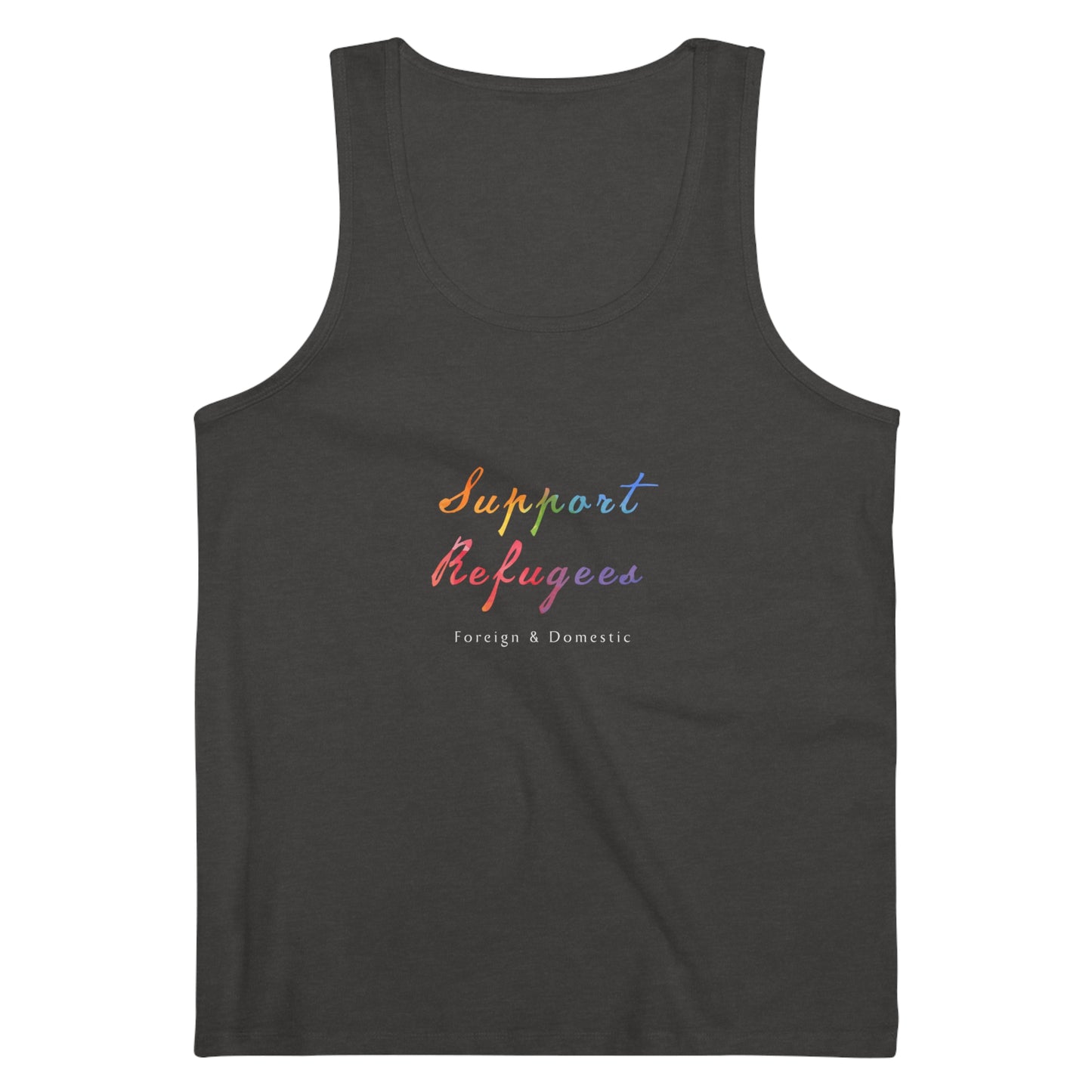 Walt & Pete - Support Refugees - Foreign & Domestic | Jersey Tank LGBTQ Gay Trans Equal Rights