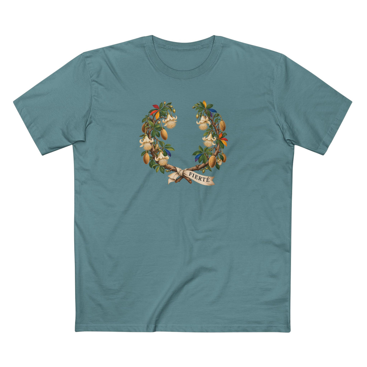Malian Baobab Fierté Pride Laurel Wreath T-Shirt — Memory & Continuity