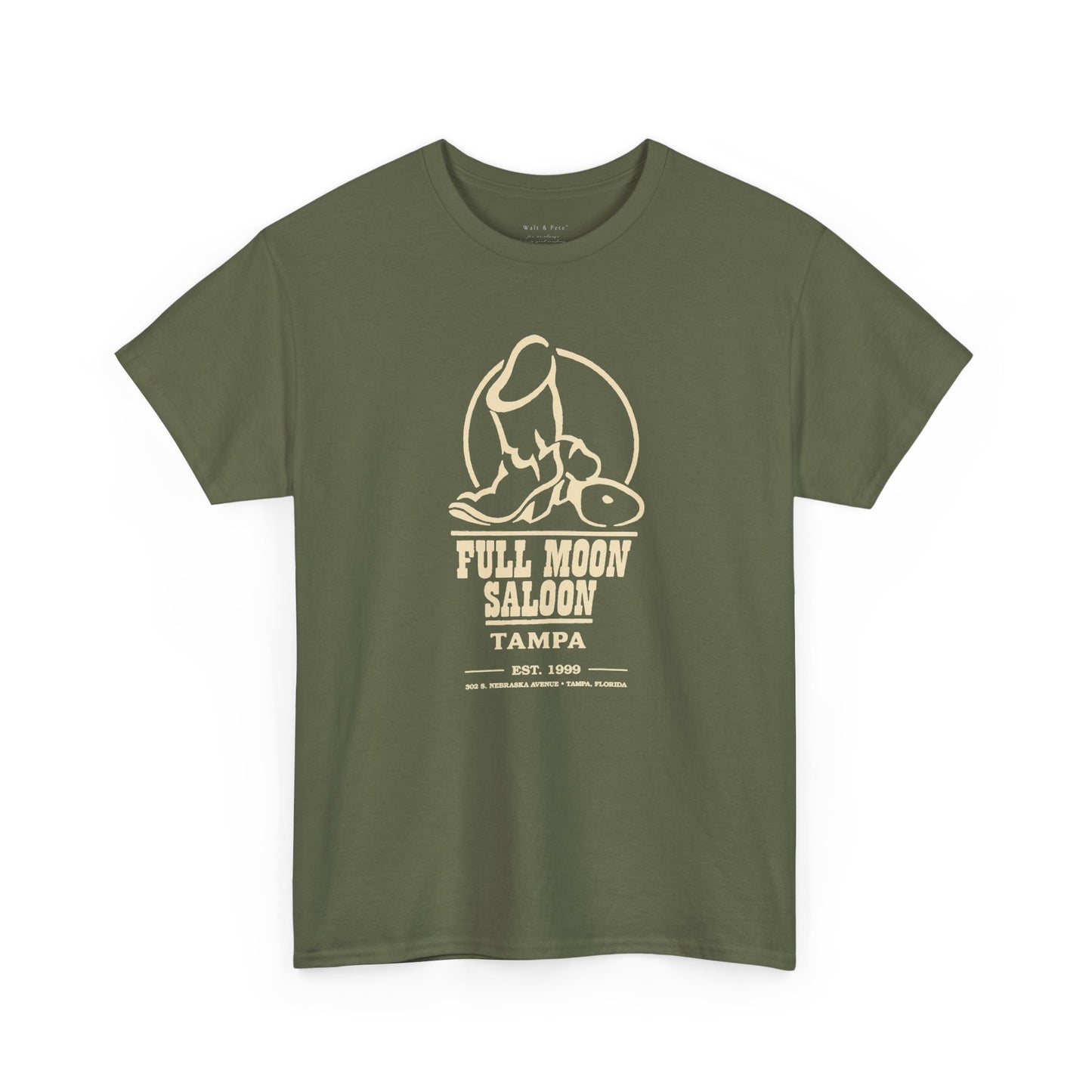 Full Moon Saloon Tampa Gay Bar T-Shirt | LGBTQ Nightlife History Tee
