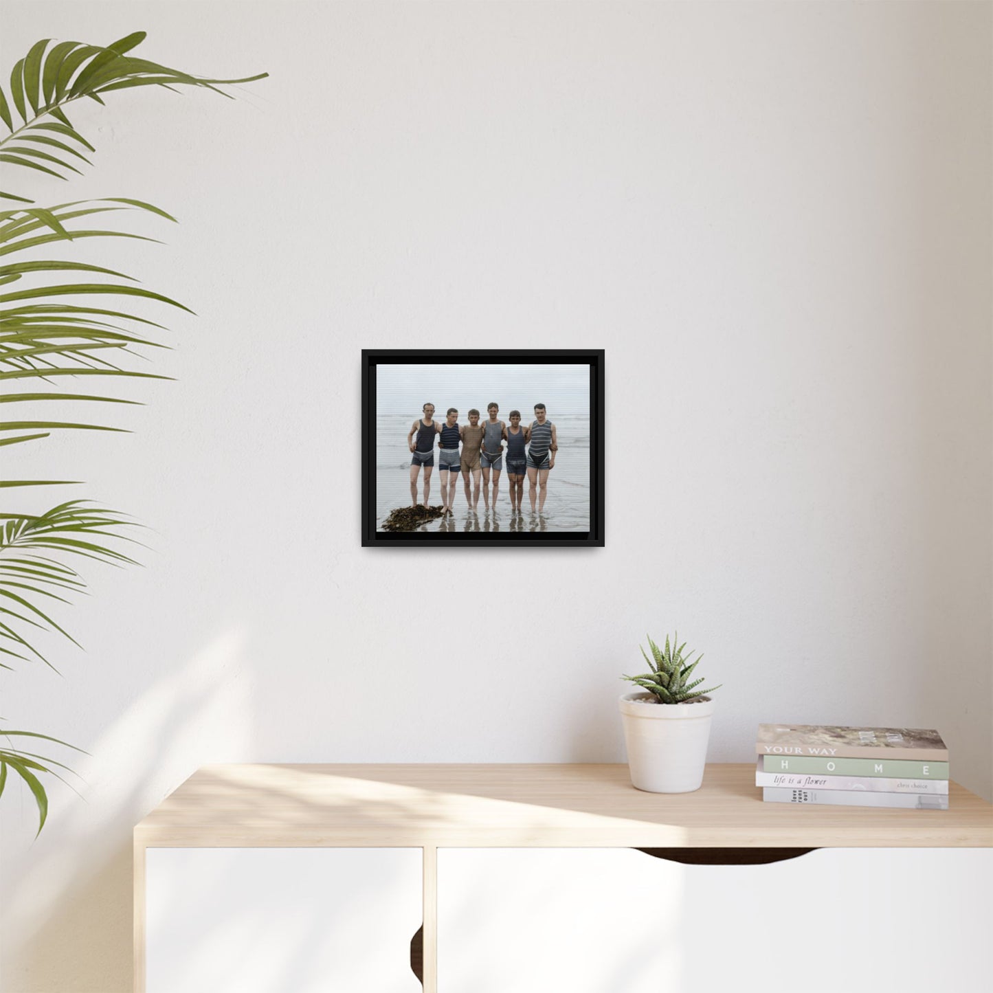 nager 008  | Framed Vintage Photo - Matte Canvas
