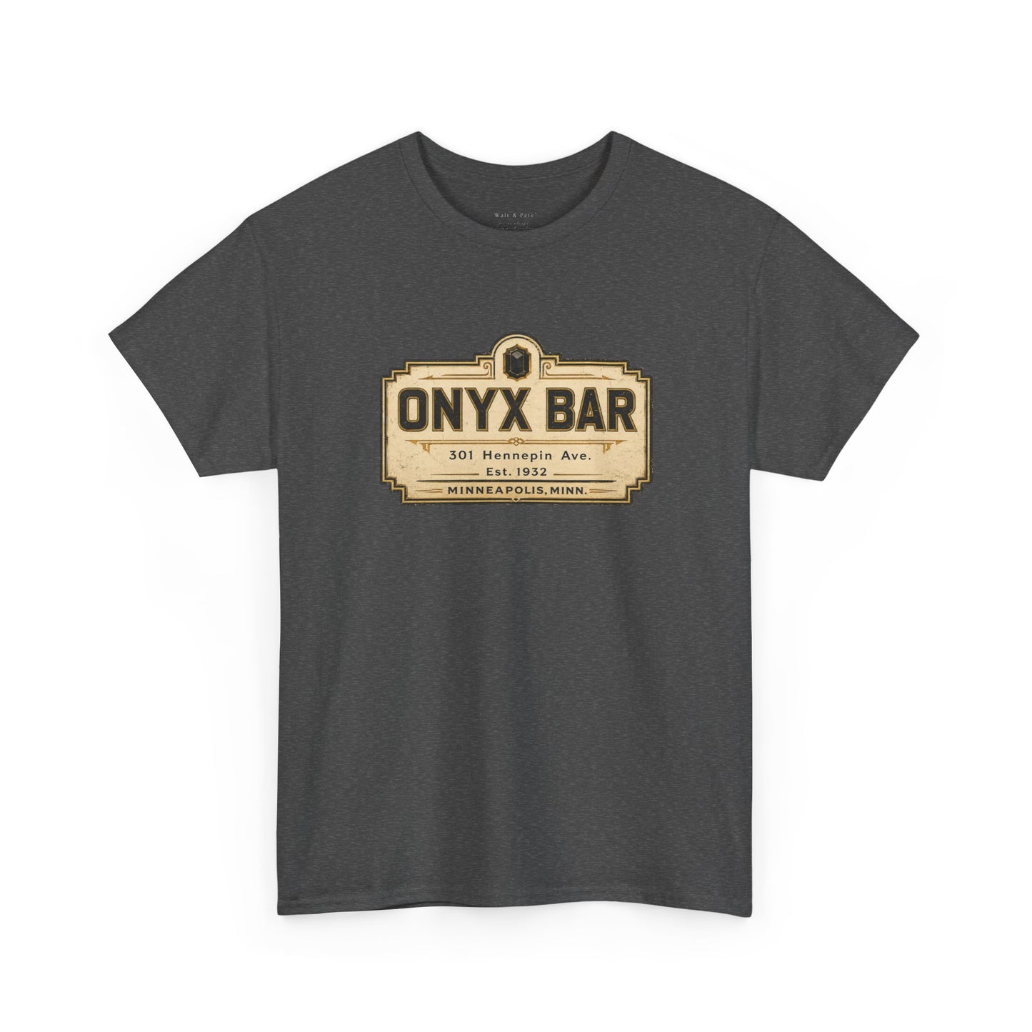 Onyx Bar | Lost Minneapolis Nightlife Tee | Est. 1932