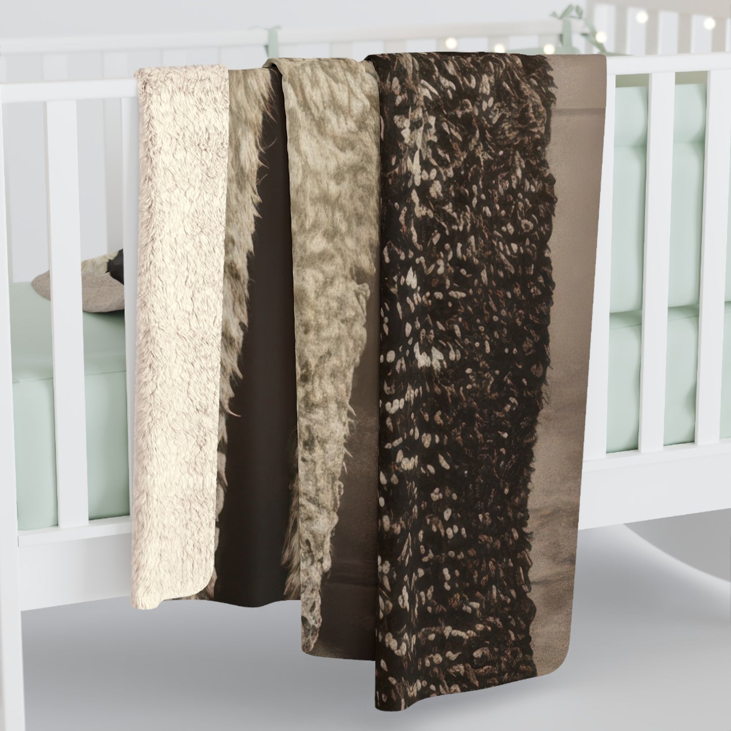 Heirloom Sherpa Blanket – paire 126 Premium fleece throw · 50x60, 60x80