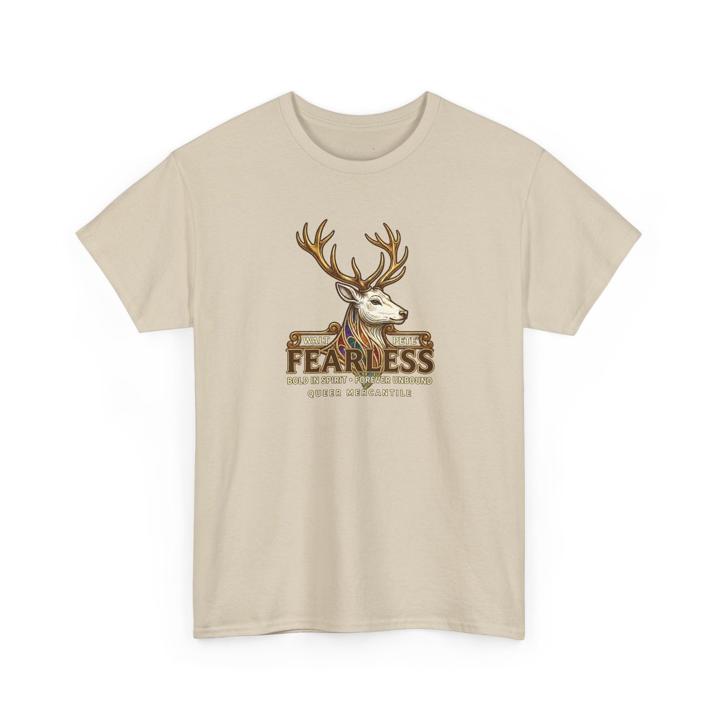 Queer Pride stag shirt by Walt & Pete Queer Mercantile