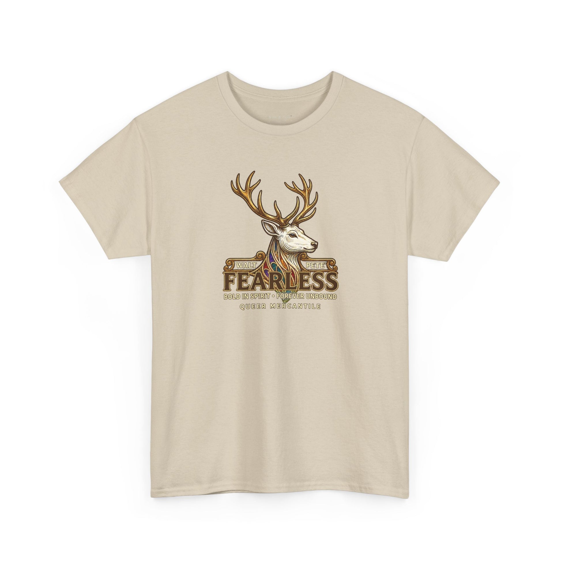 Queer Pride stag shirt by Walt & Pete Queer Mercantile