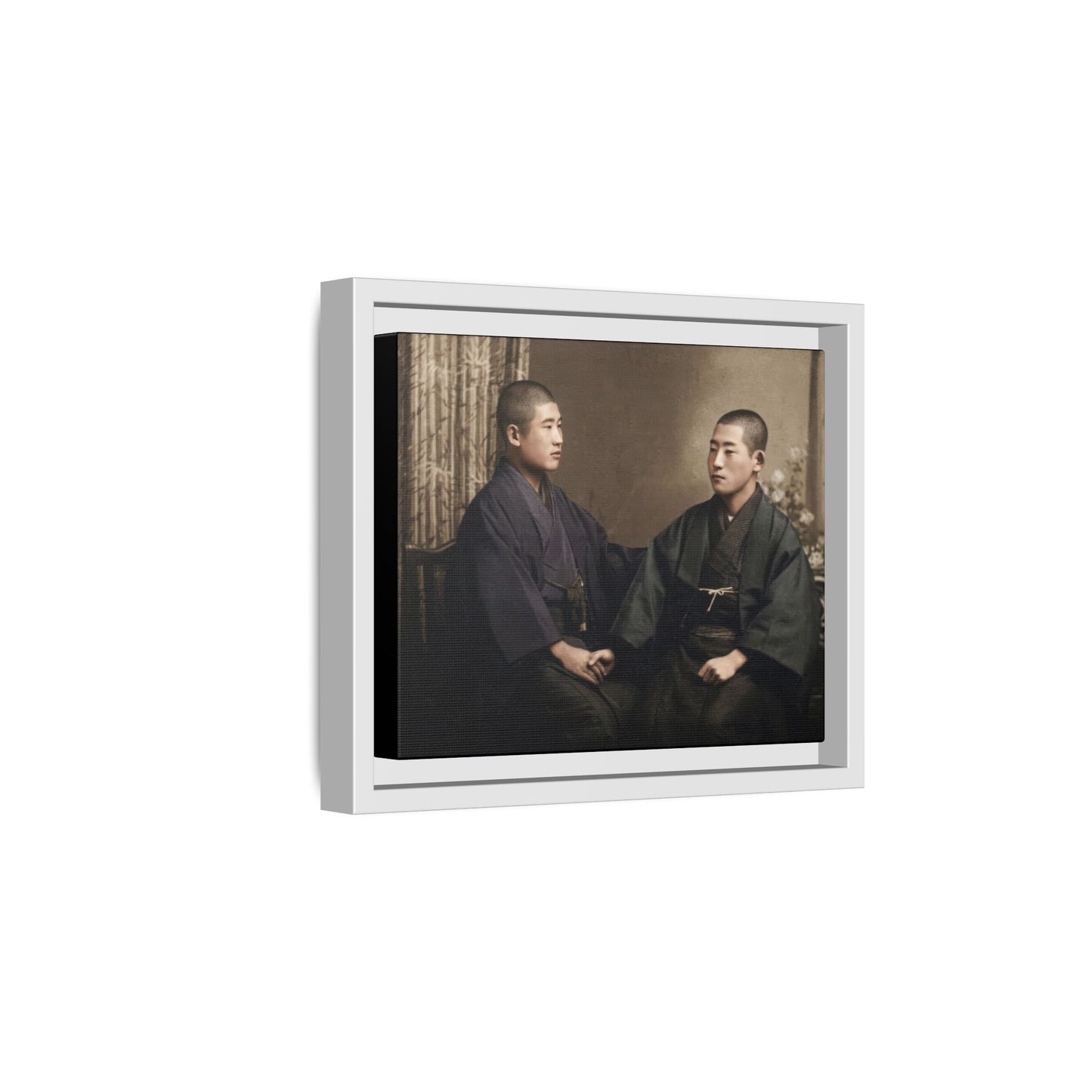 paire 011 | Framed Vintage Photo - Matte Canvas